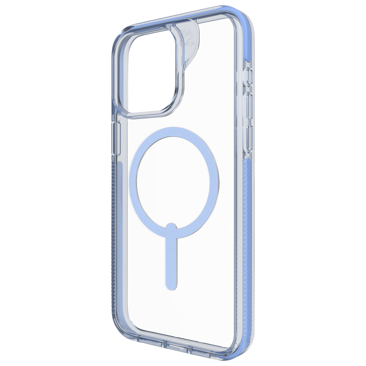 ZAGG Santa Cruz Snap Fitted Hard Shell Case with MagSafe for iPhone 15 Pro Max - Blue