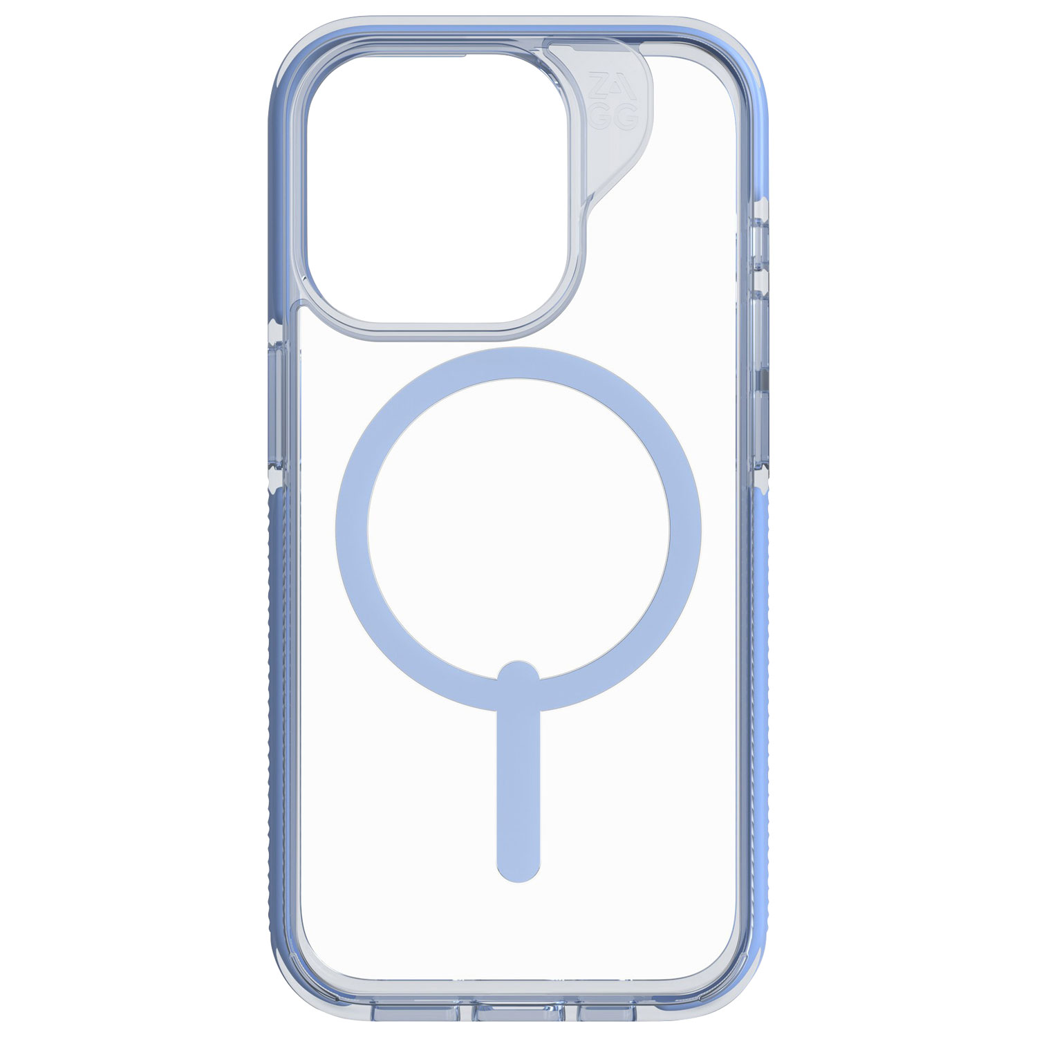 ZAGG Santa Cruz Snap Fitted Hard Shell Case with MagSafe for iPhone 15 Pro - Blue