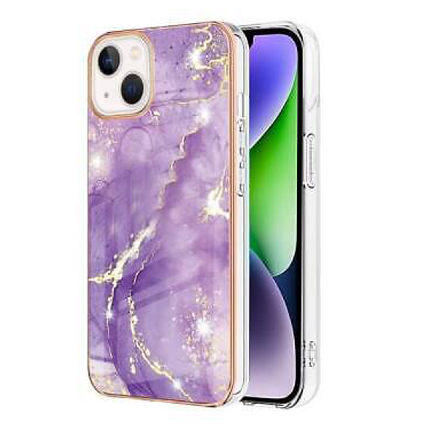 SuperShield Fitted Hard Shell Case for iPhone 14 Plus Cover - Purple