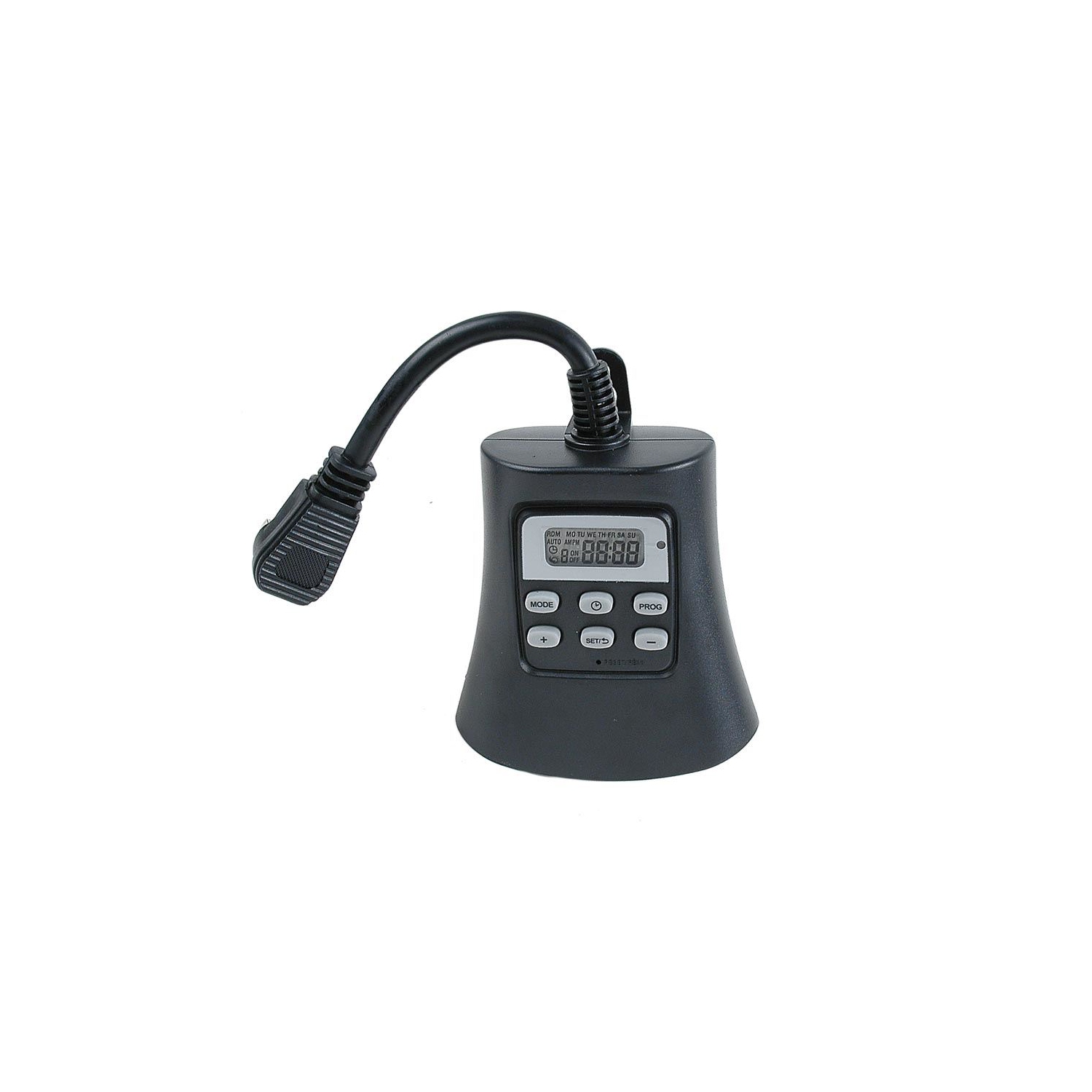 Novelty Lights 15A-DOT Outdoor Timer, Outdoor String Light Christmas Timer, Programable, 15 Amp, UL Listed