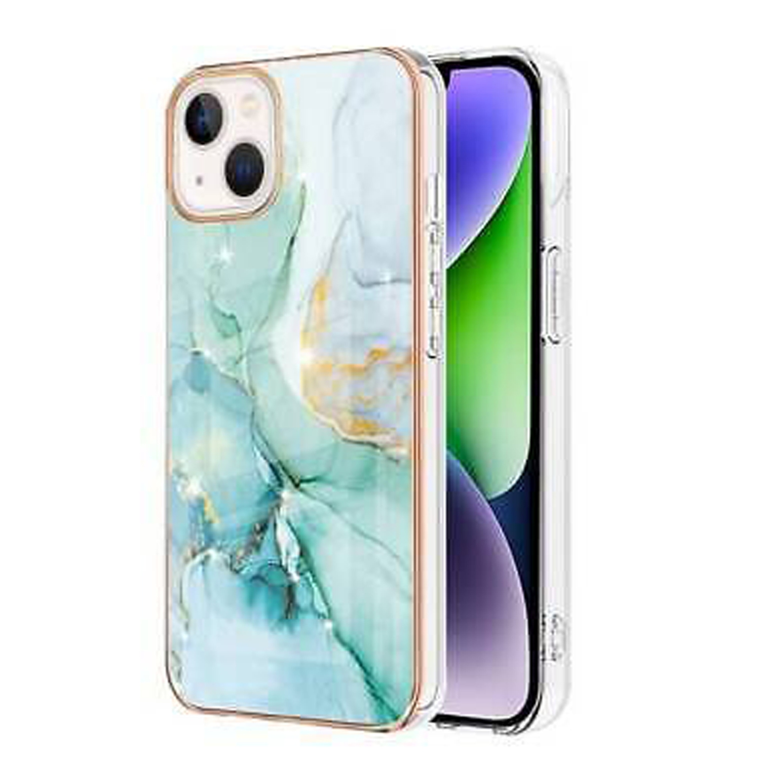 SuperShield Fitted Hard Shell Case for iPhone 14 Plus Cover - Green