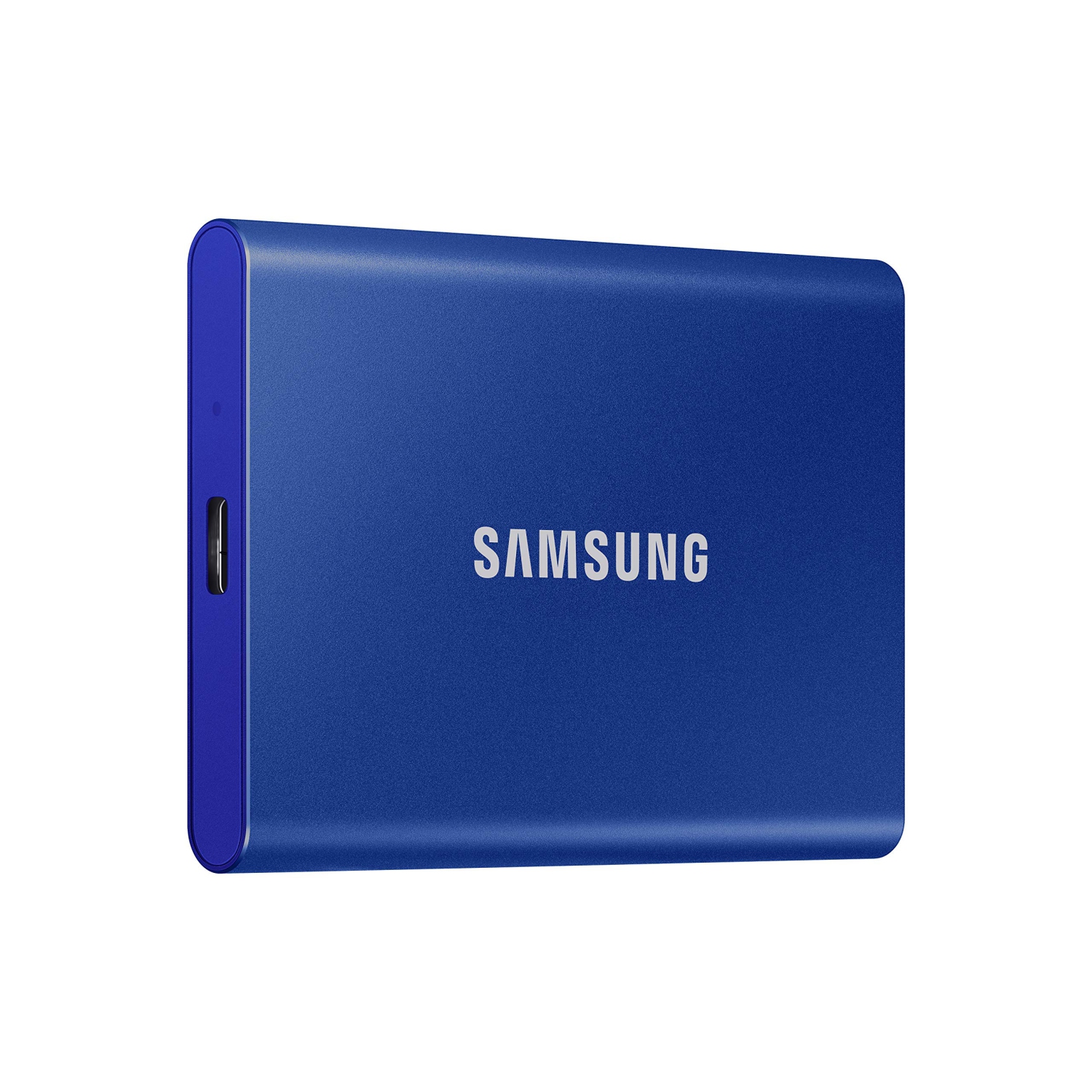 Open Box - SAMSUNG T7 1TB, Portable SSD, Blue, up to 1050MB/s, USB