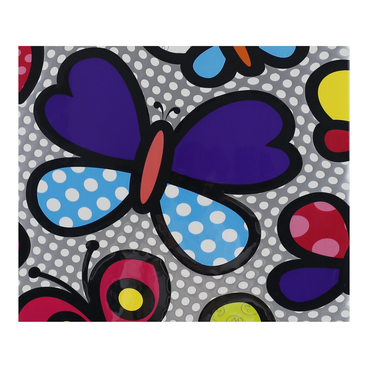TUCCI ITALY – ENSEMBLE DE 3 VALISES POP ART BUTTERFLY