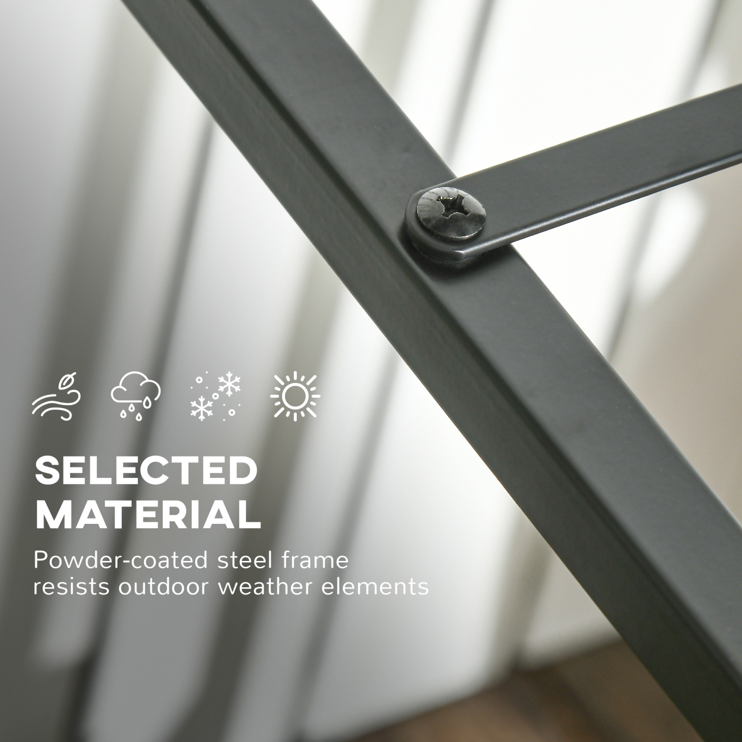 Étagère Outsunny en bois de feu, porte-bûches pour foyer, range-tout intérieur en bois, 15,4 x 13,8 x 29,9 po, noir