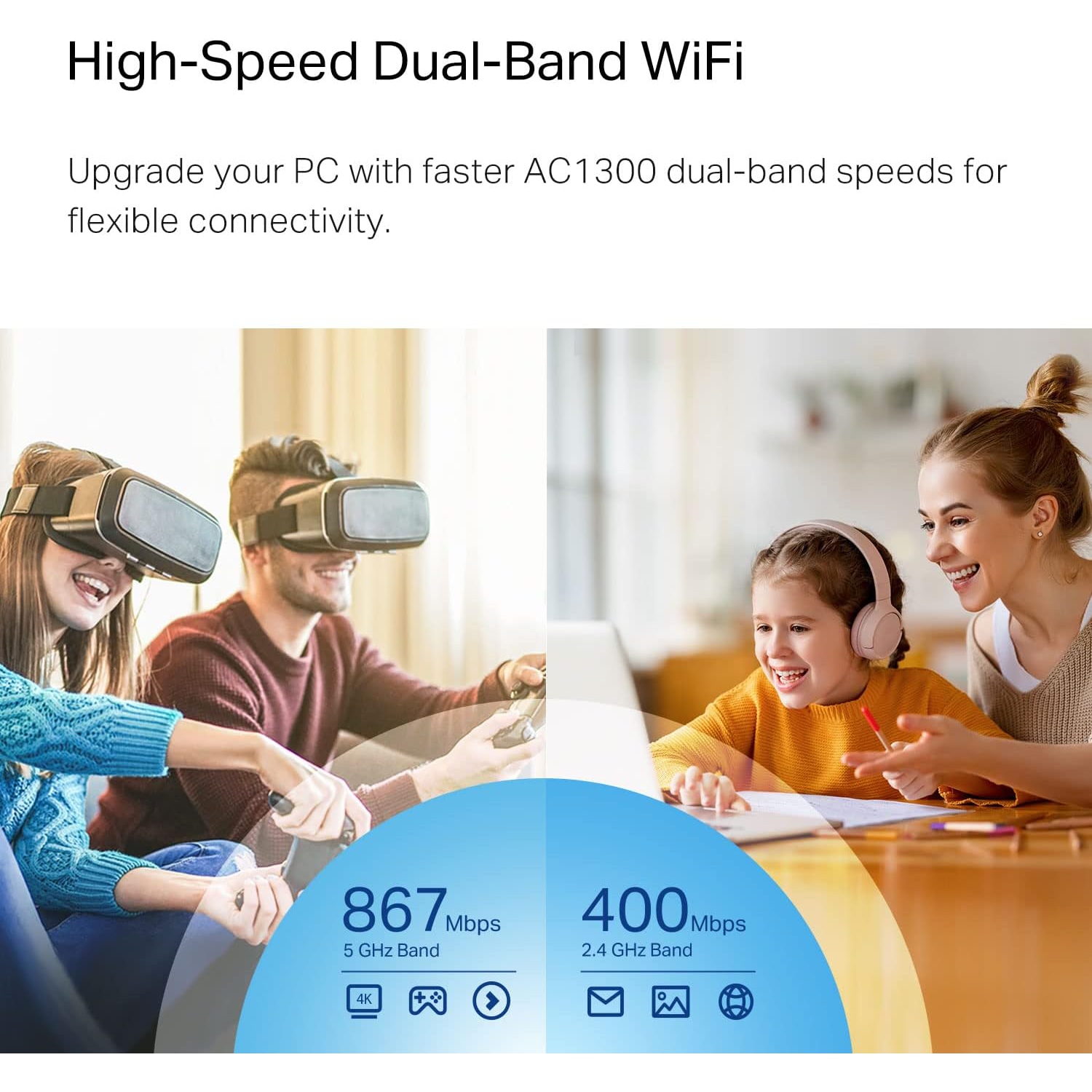 TP-Link AC1300 Nano Wireless MU-MIMO USB Adapter