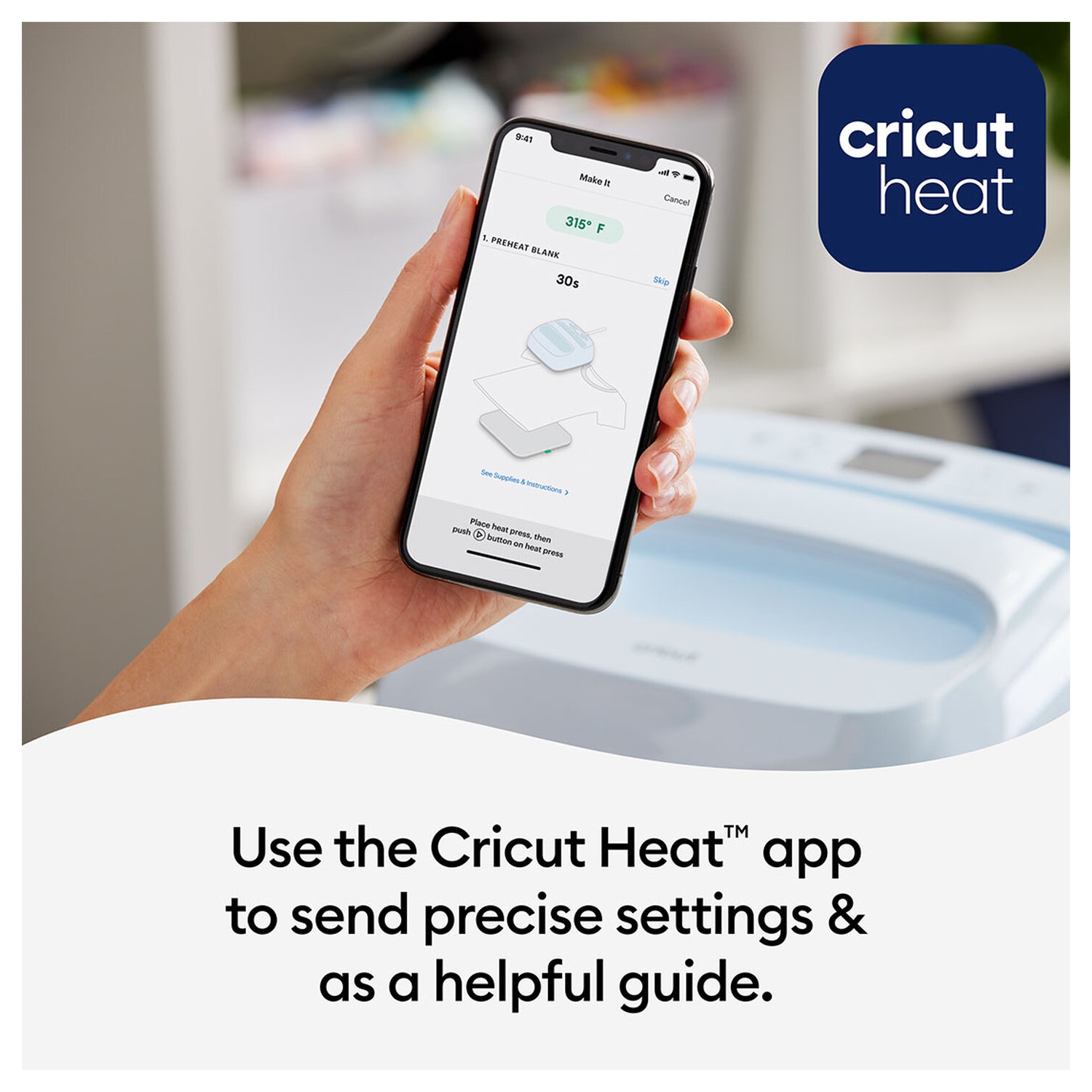 Machine EasyPress de Cricut - 3 à 12 x 10 po