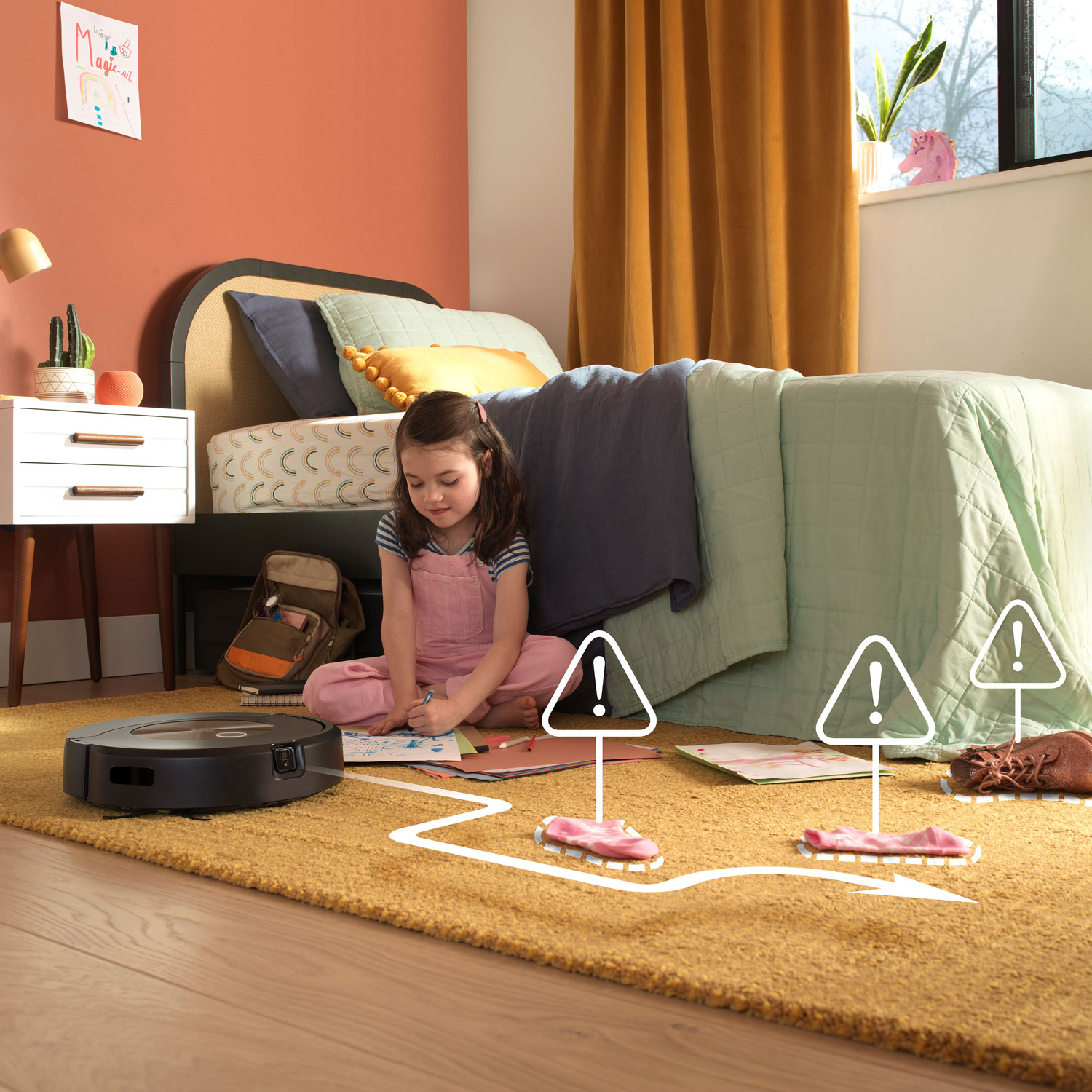 Aspirateur robot et vadrouille à vidange automatique Roomba Combo j9+ d'iRobot - Orignal