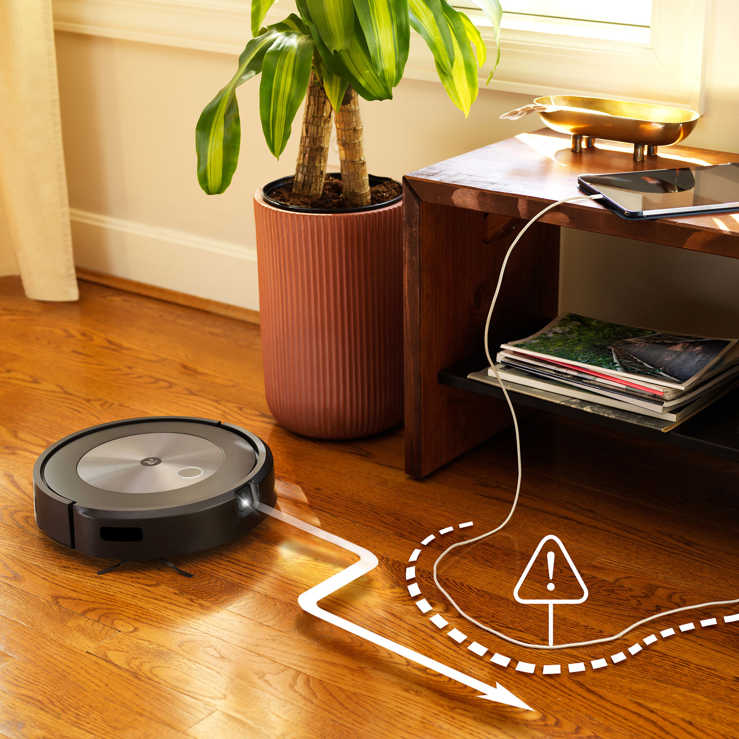 iRobot Roomba Combo j5 Wi-Fi Connected Robot Vacuum & Mop - Graphite