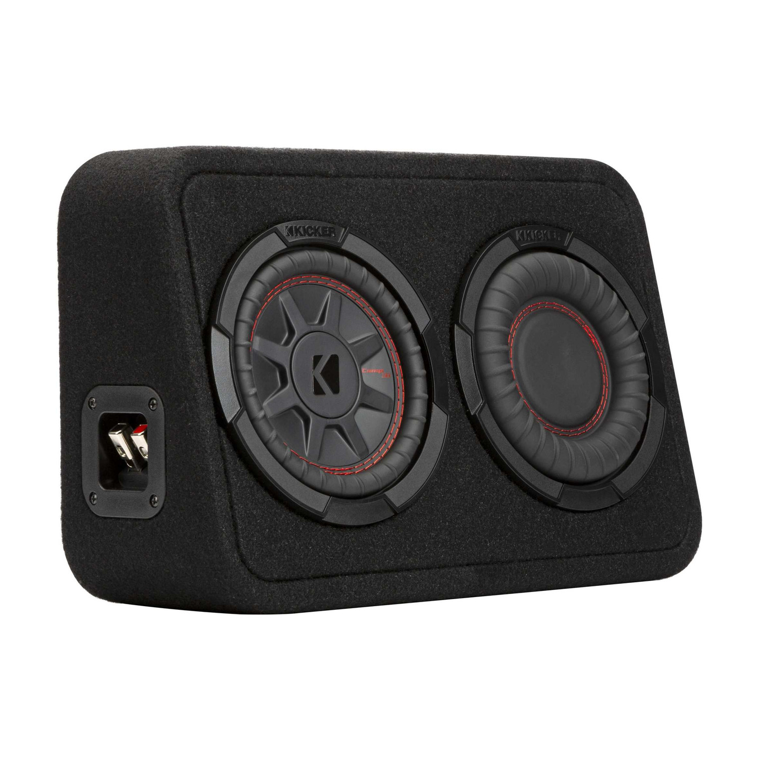 Haut-parleur d'extrêmes graves Kicker 48TCWRT672 CompRT 6,75 po dans un boîtier mince, 2&nbsp;Ohm, compatible RoHS