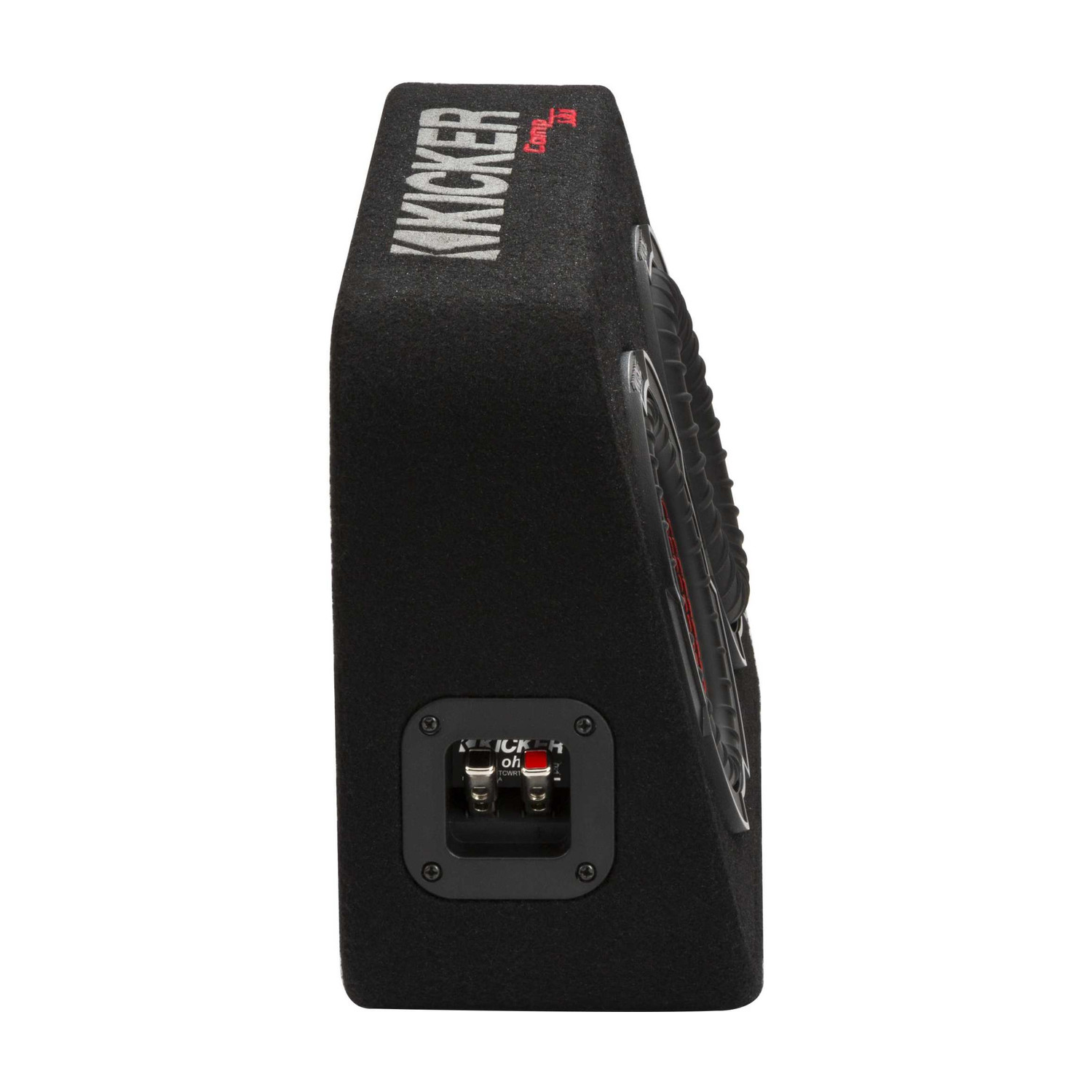 Haut-parleur d'extrêmes graves Kicker 48TCWRT672 CompRT 6,75 po dans un boîtier mince, 2&nbsp;Ohm, compatible RoHS