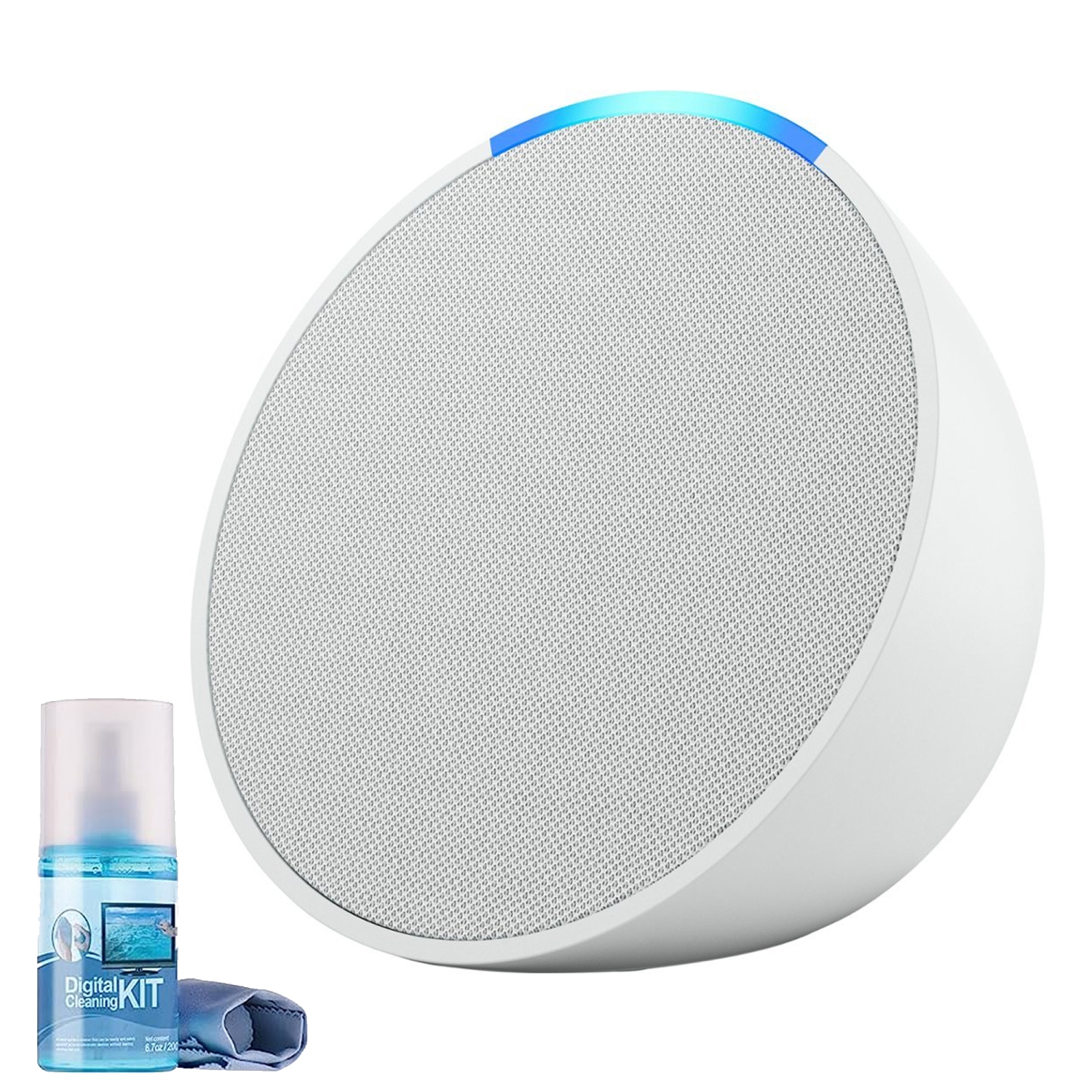 Echo Pop Smart Speaker with Cleaning Kit