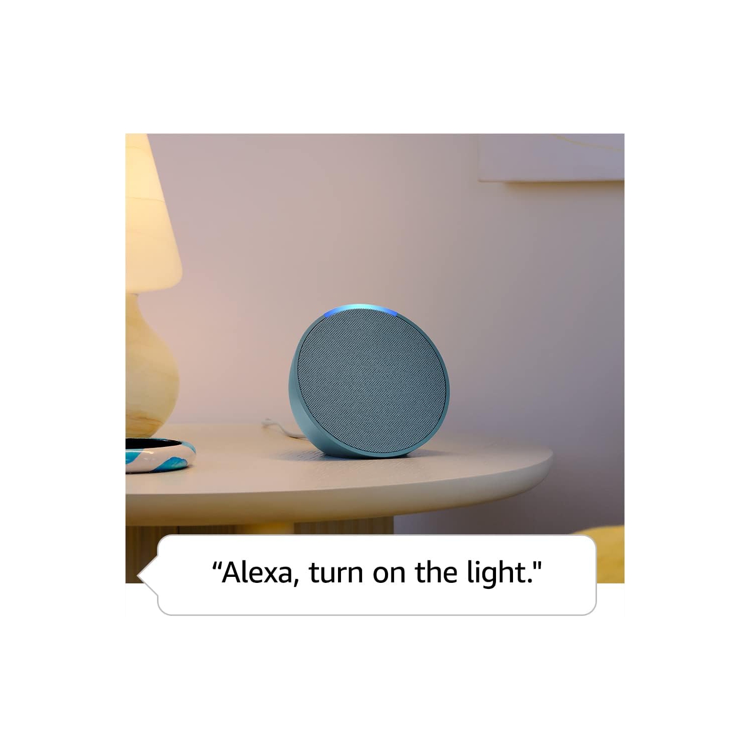 Echo Pop Smart Speaker with Cleaning Kit