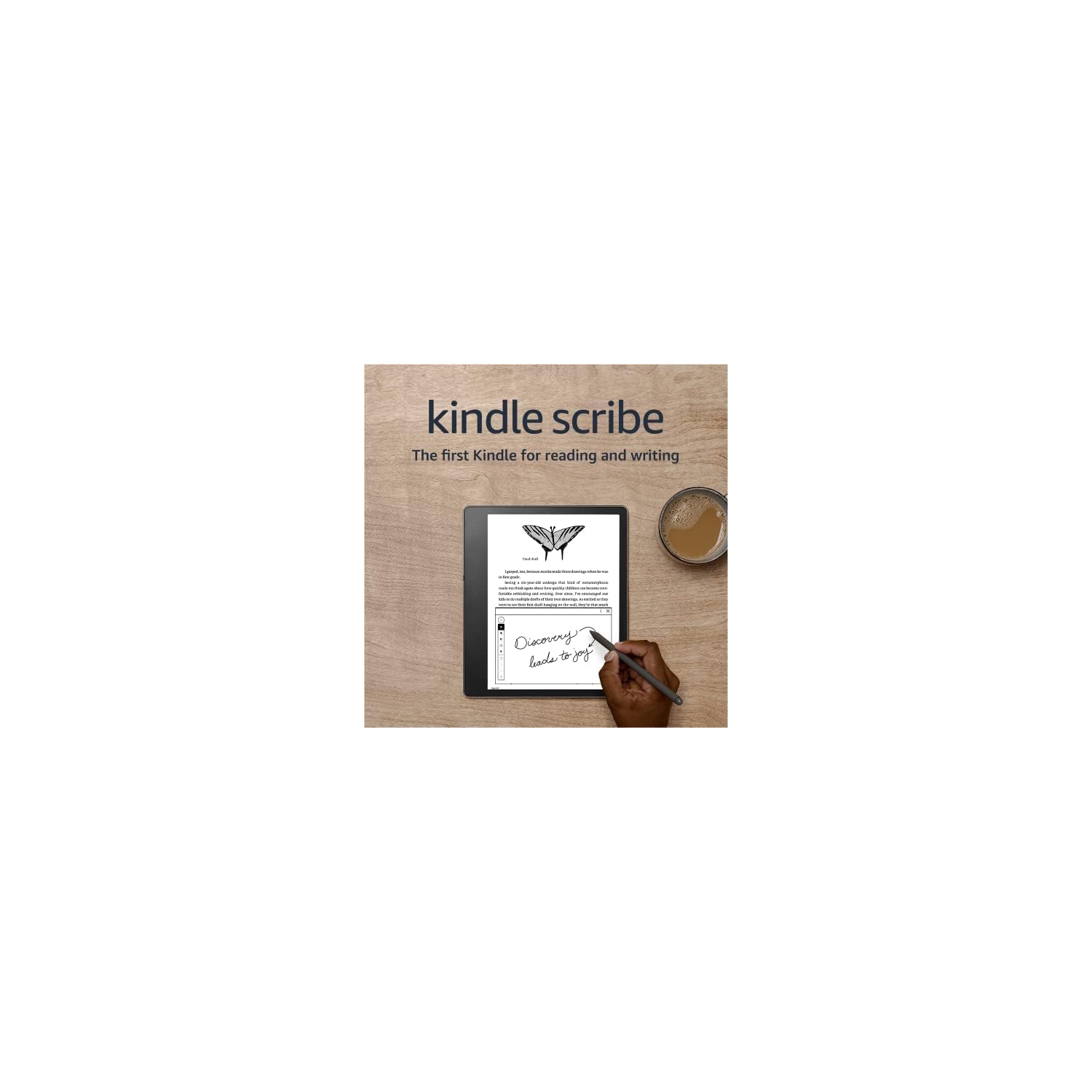 Kindle Scribe the first Kindle for reading, writing, journaling and sketching - with a 10.2” 300 ppi Paperwhite display, includes Basic Pen