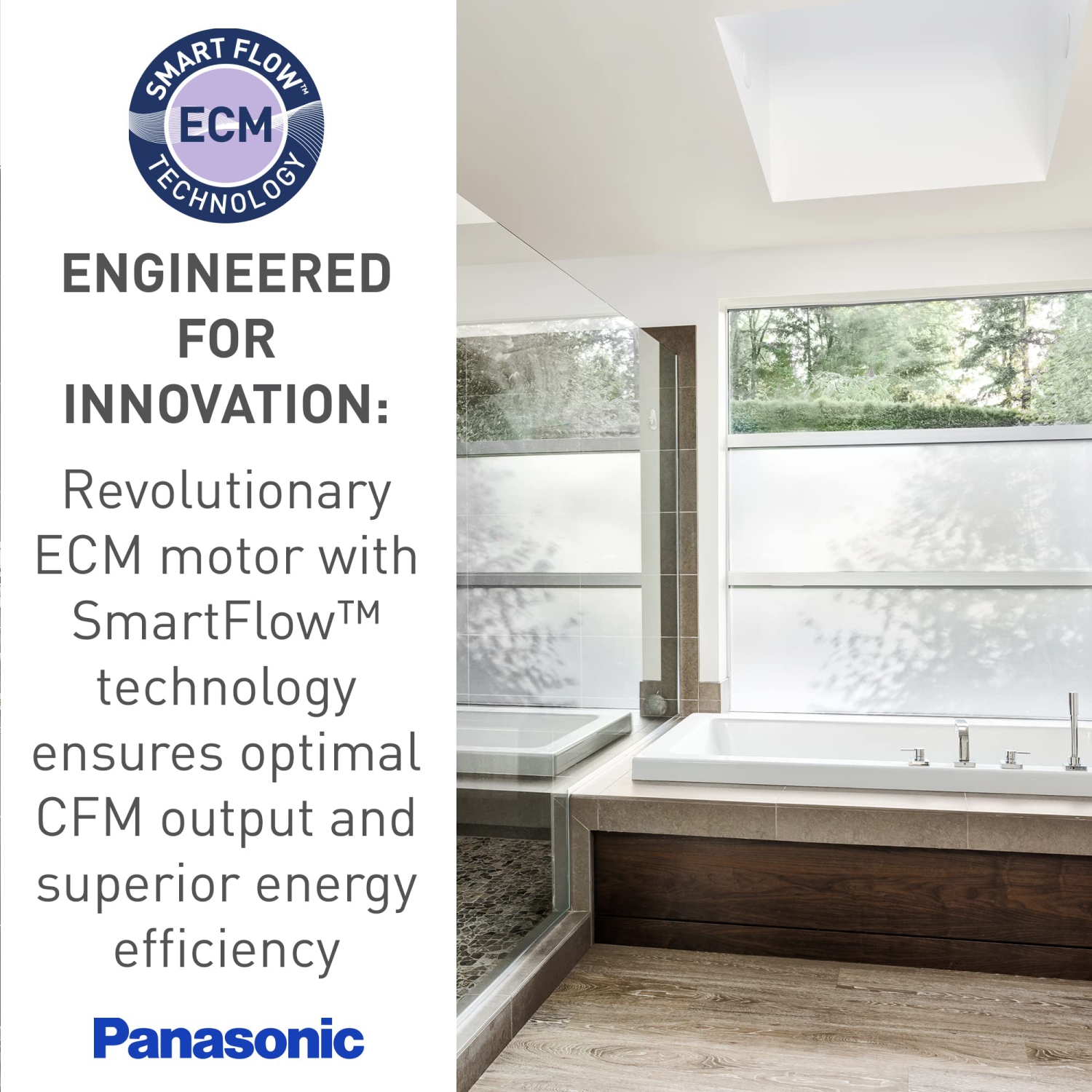 Panasonic Ventilation Fan |FV0511VQ1| WhisperCeiling Select 50-80-110 CFM