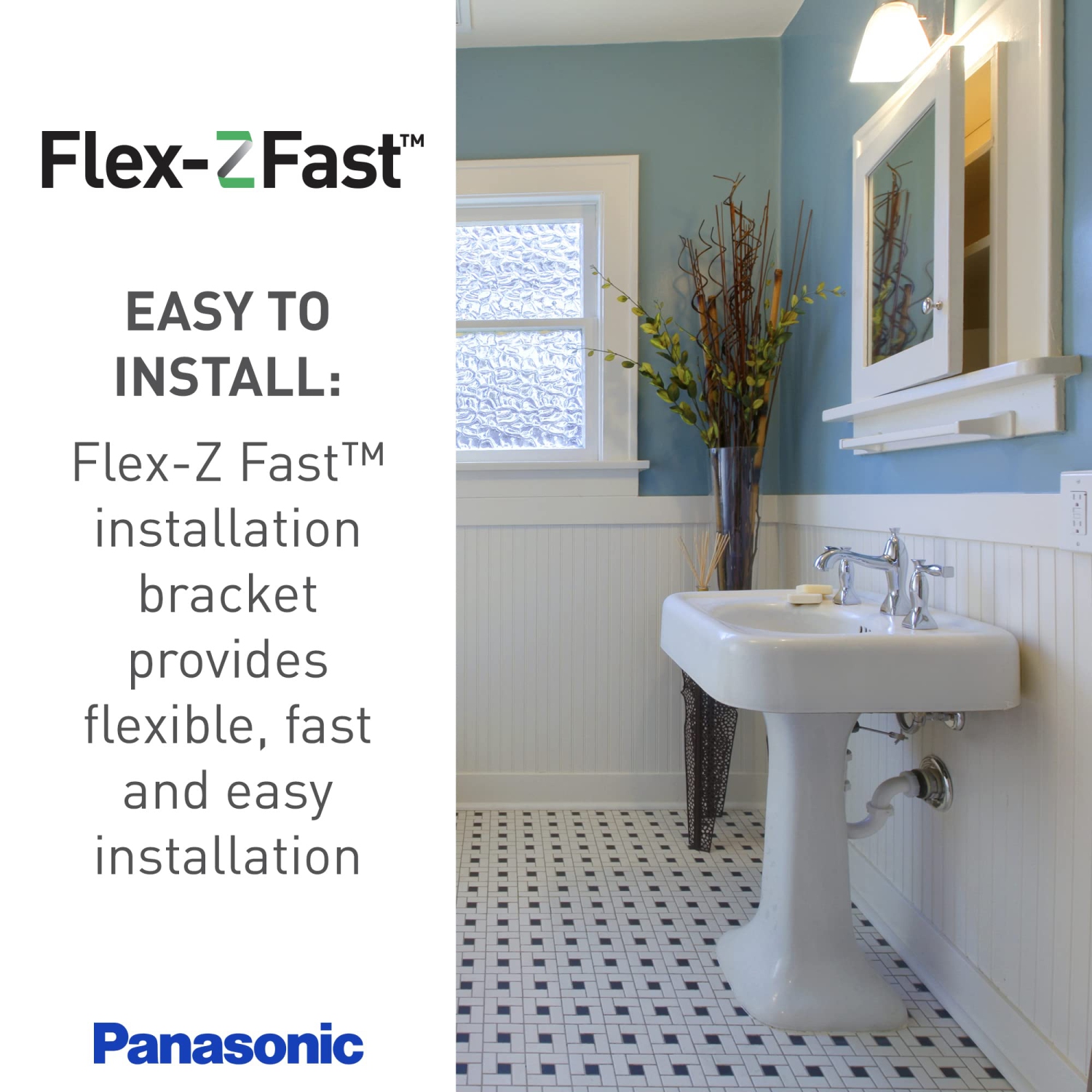 Panasonic Ventilation Fan |FV0511VQ1| WhisperCeiling Select 50-80-110 CFM