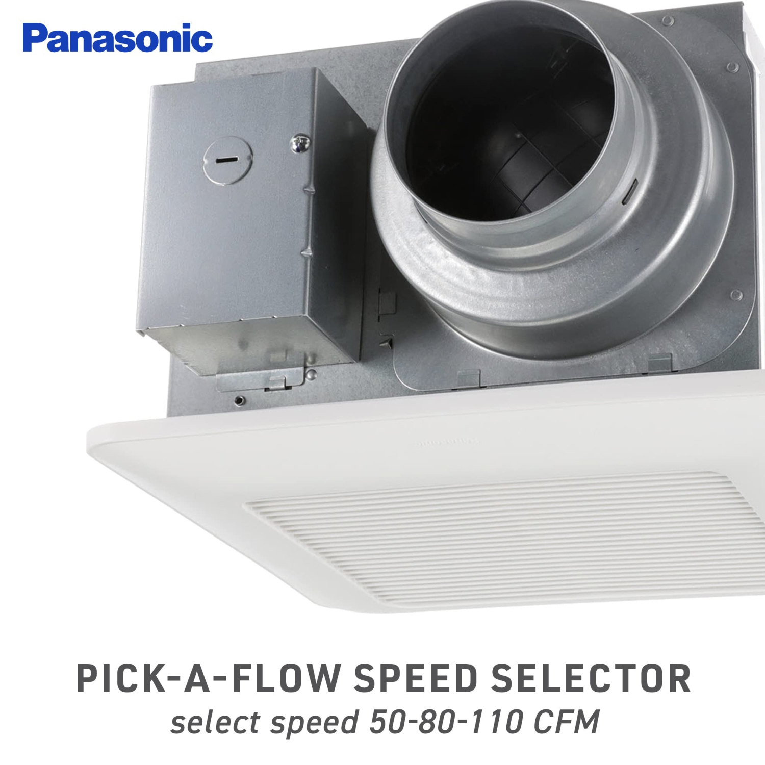 Panasonic Ventilation Fan |FV0511VQ1| WhisperCeiling Select 50-80-110 CFM