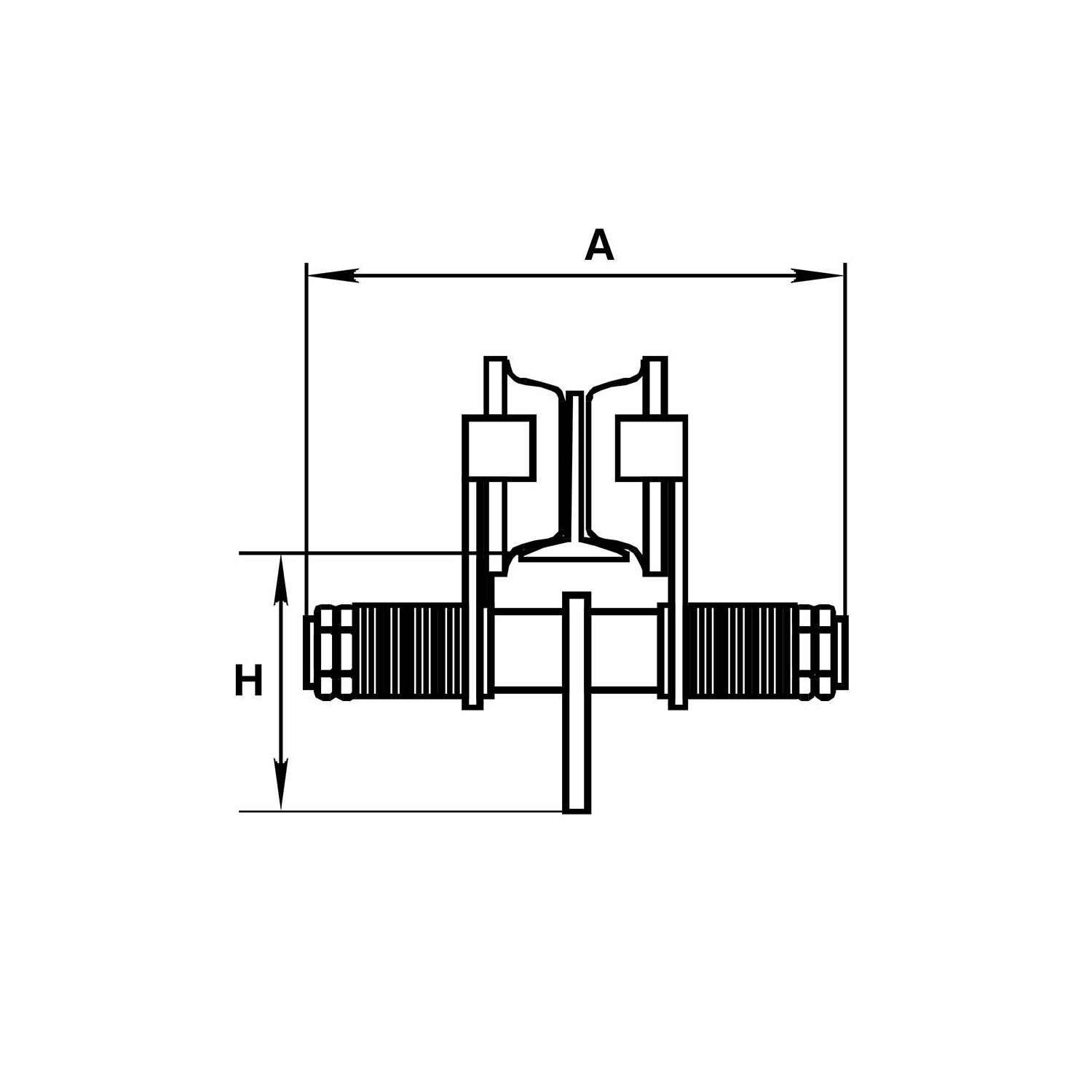 Chariot manuel JET 120112-1 tonnes série Vbt