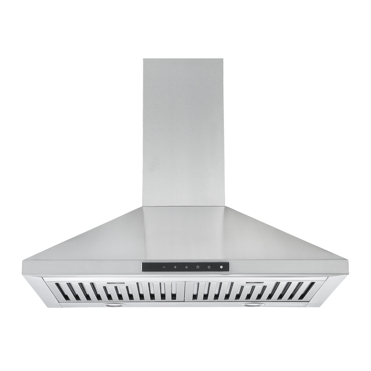 Ancona 30" Wall Mount Pyramid Range Hood with Night Light Feature
