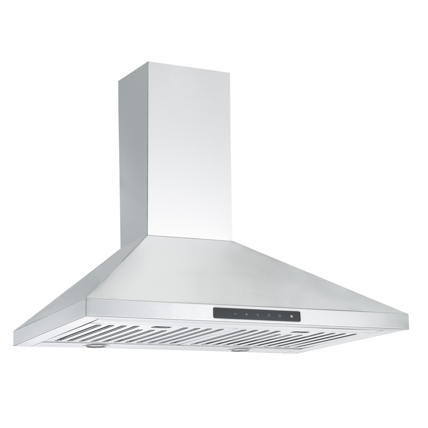 Ancona 30" Wall Mount Pyramid Range Hood with Night Light Feature
