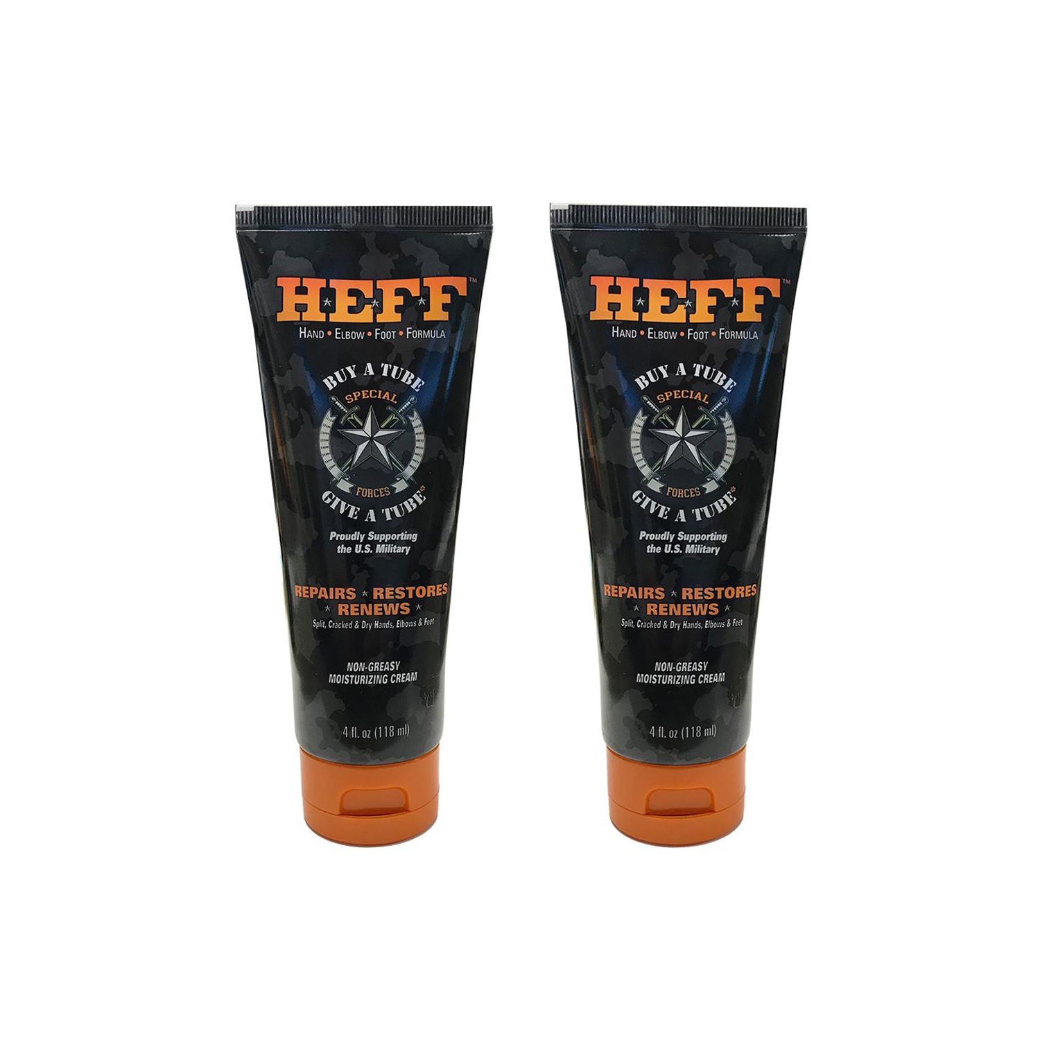 HEFF Hand Elbow Foot Formula Moisturizing Lotion 4 Ounce Tube