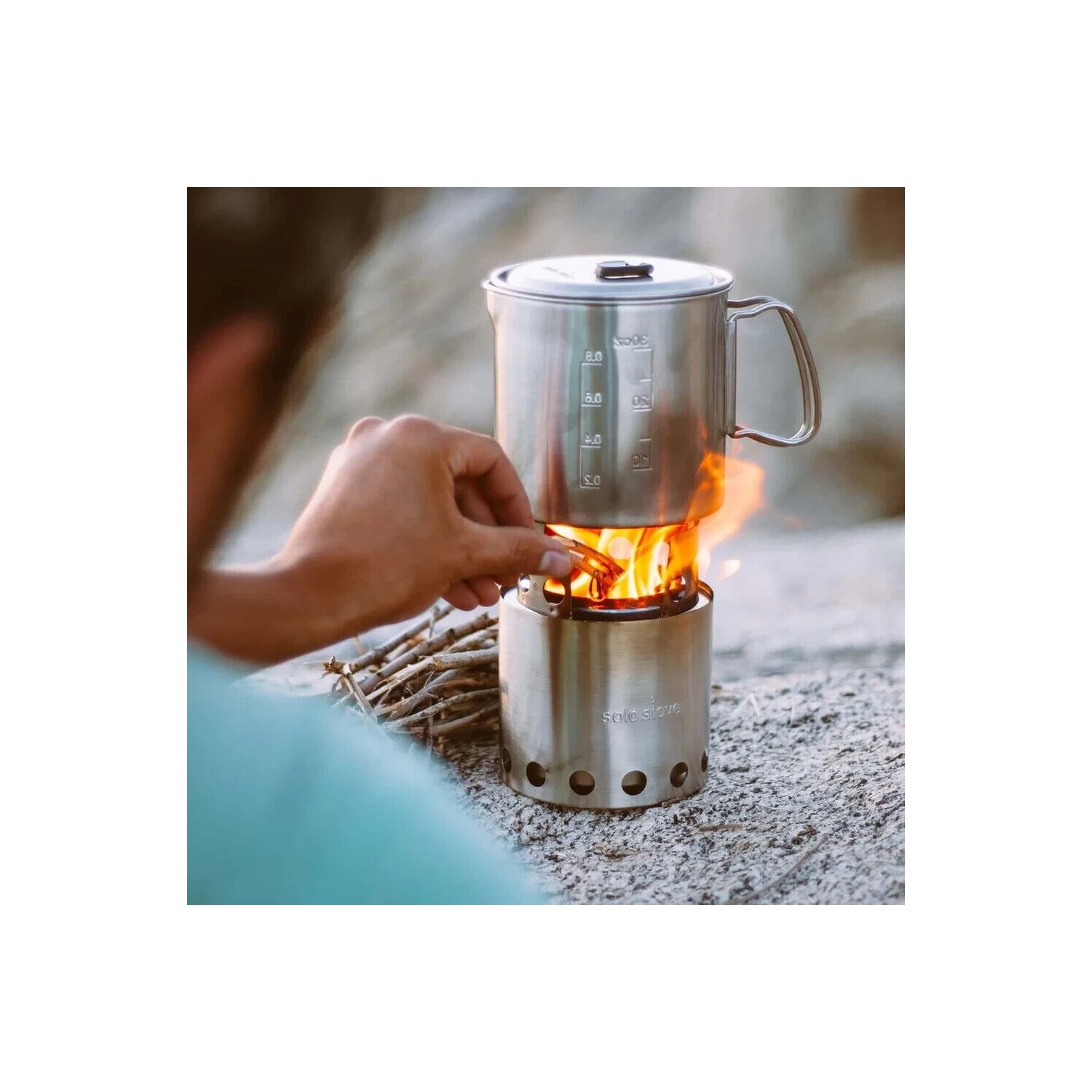 SOLO STOVE LITE | Wood Stove | Foldable Compact Outdoor Camping Best Wood Stove