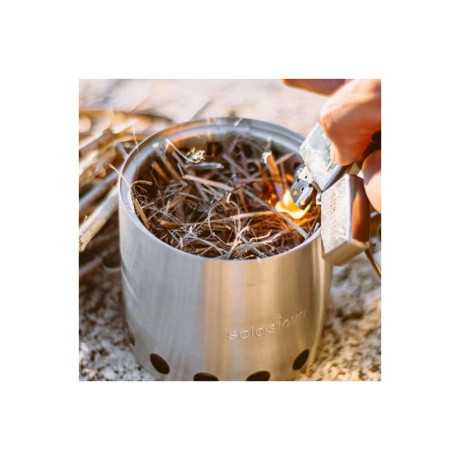 SOLO STOVE LITE | Wood Stove | Foldable Compact Outdoor Camping Best Wood Stove