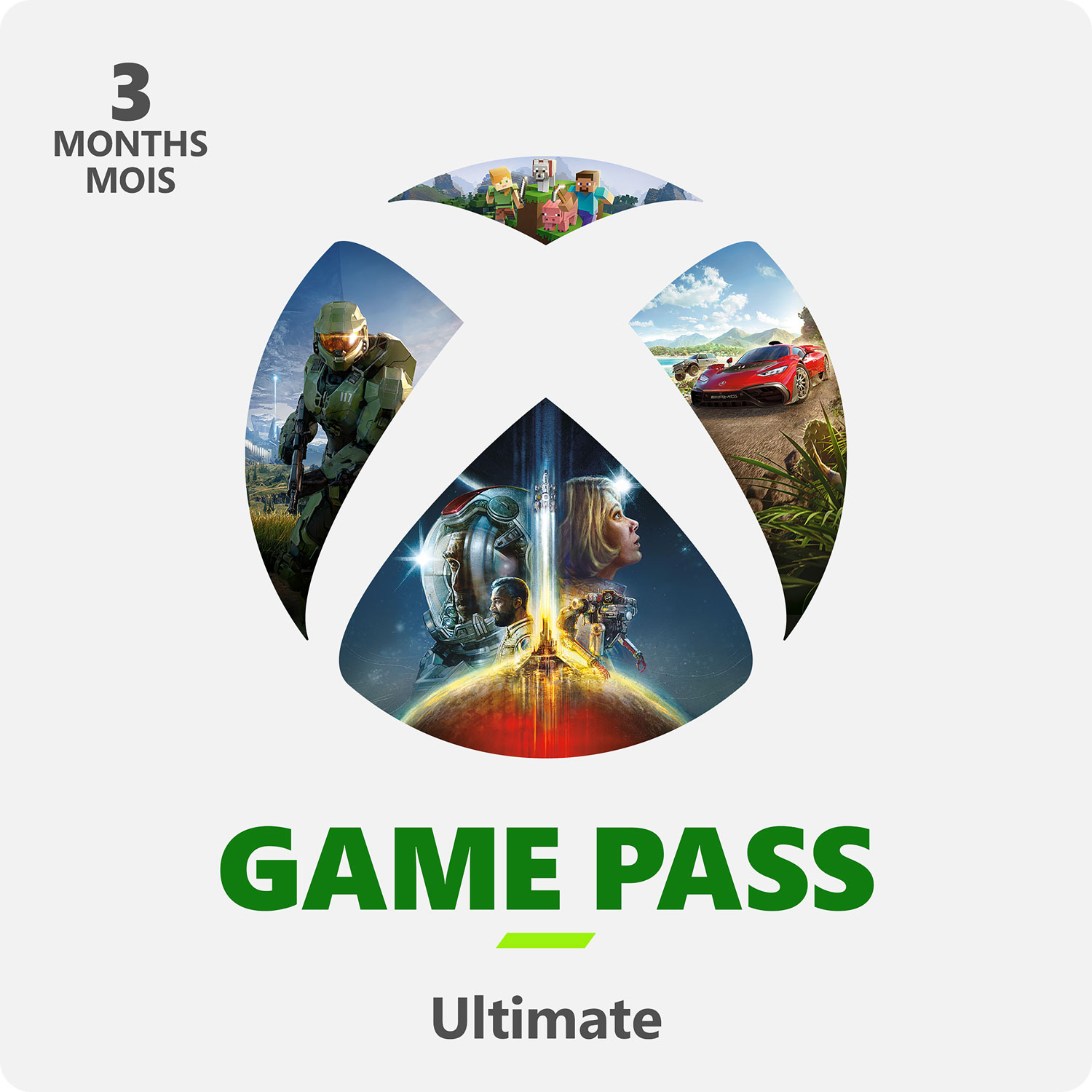 Xbox Game Pass Ultimate 3-Month Membership - Digital Download