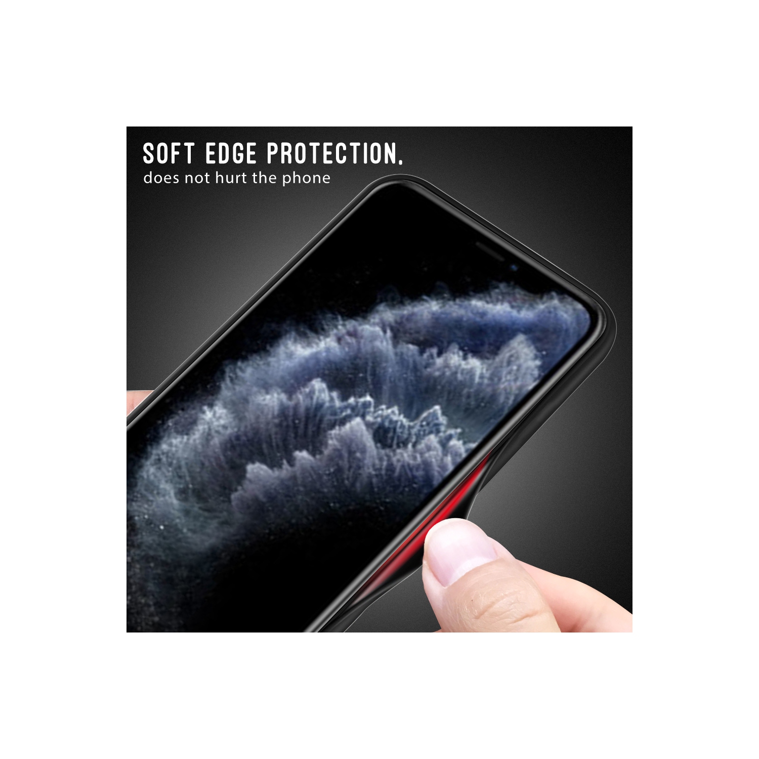 Case Cover for Samsung Galaxy S22 Tempered Glass Gradient Color Pattern + TPU Frame Hybrid Slim