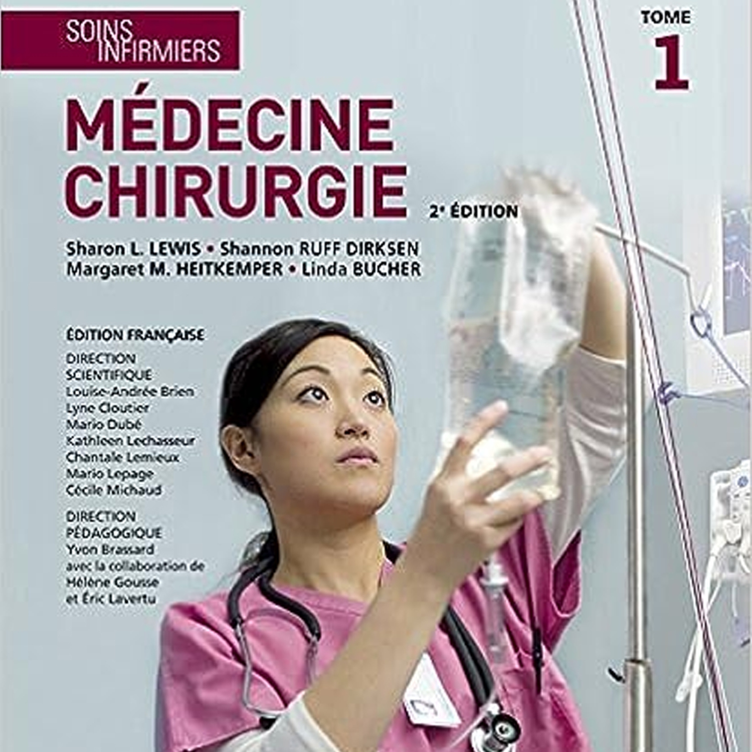 Soins infirmiers - mdecine chirurgie T1, T2, T3 [Paperback] Collectif