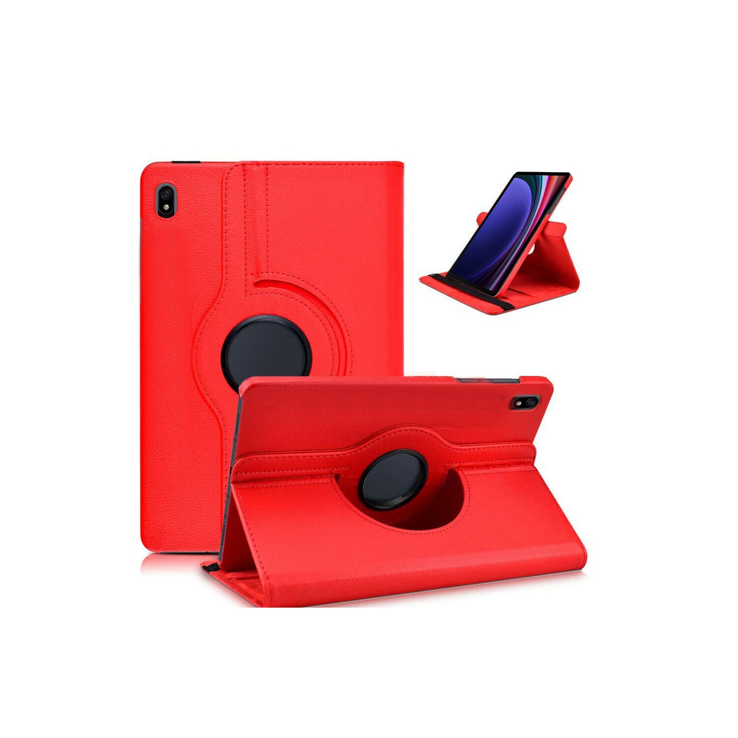 SupeRShield Slim Case for Samsung Galaxy Tab S9 FE 11 Case 2023 Lightweight Trifold TPU Folio Stand Cover, Full Protective Shockproof Cover