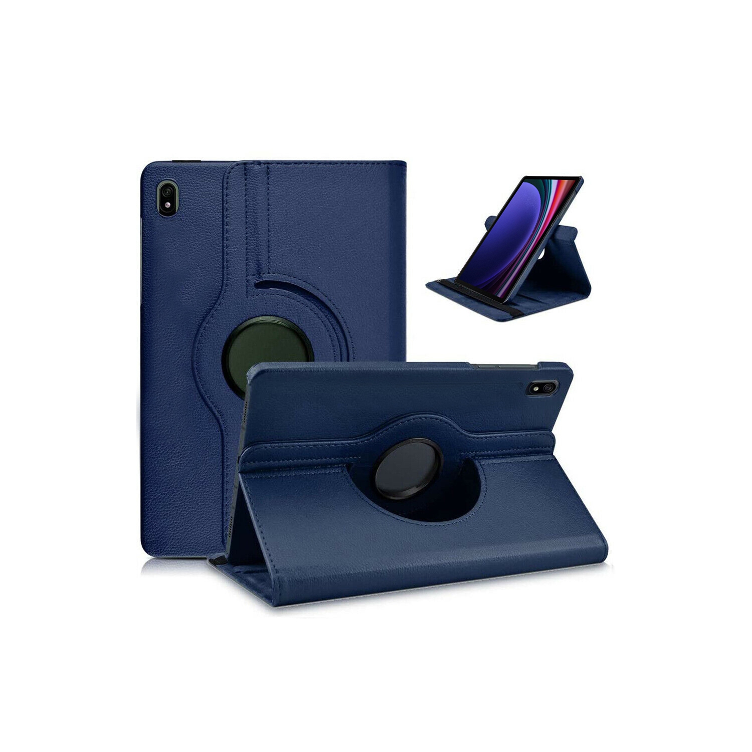 Étui mince SupeRShield pour Samsung Galaxy Tab S9 FE 11 Étui 2023 Étui folio léger à trois volets en TPU avec support, couverture de protection