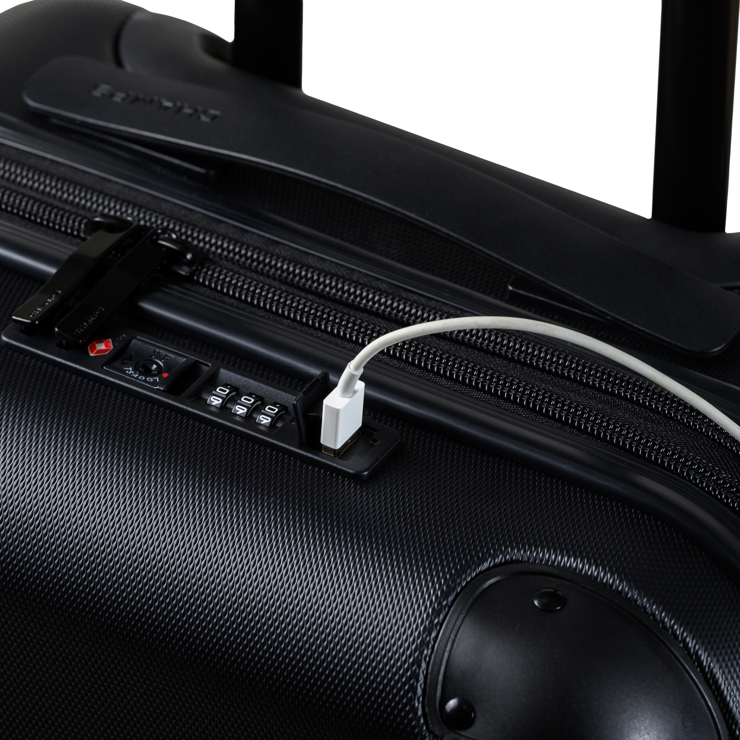 Bagage de cabine de la collection Vintage Black de CHAMPS