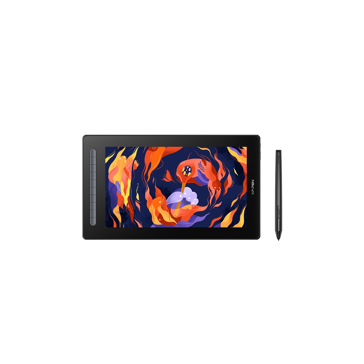 XPPen Artist 16 2nd Graphic display with Battery-Free X3 Smart Chip Stylus and 10 Shortcut Keys