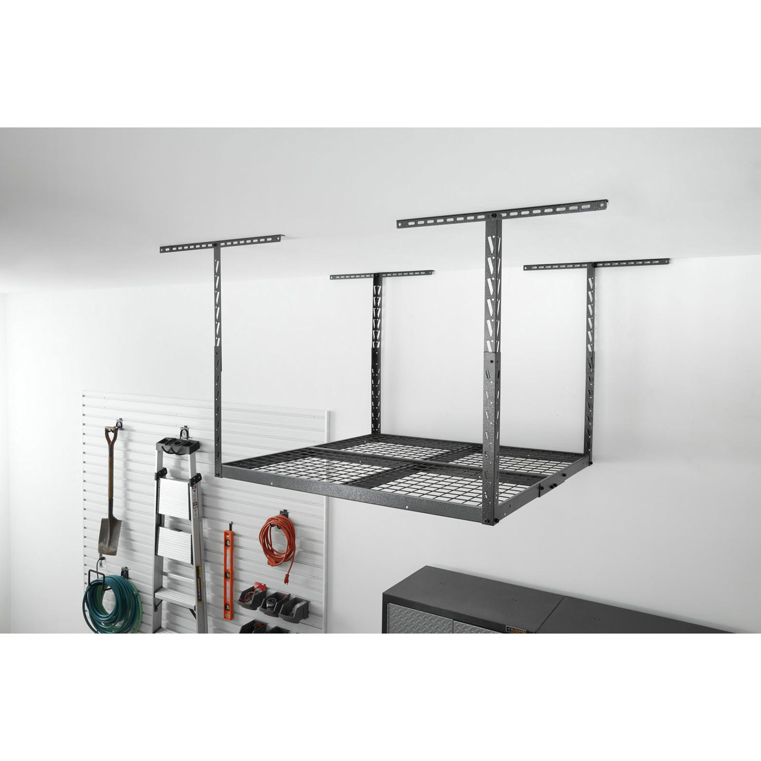 Gladiator Heavy-Duty Steel Rack Storage - Hammered Granite