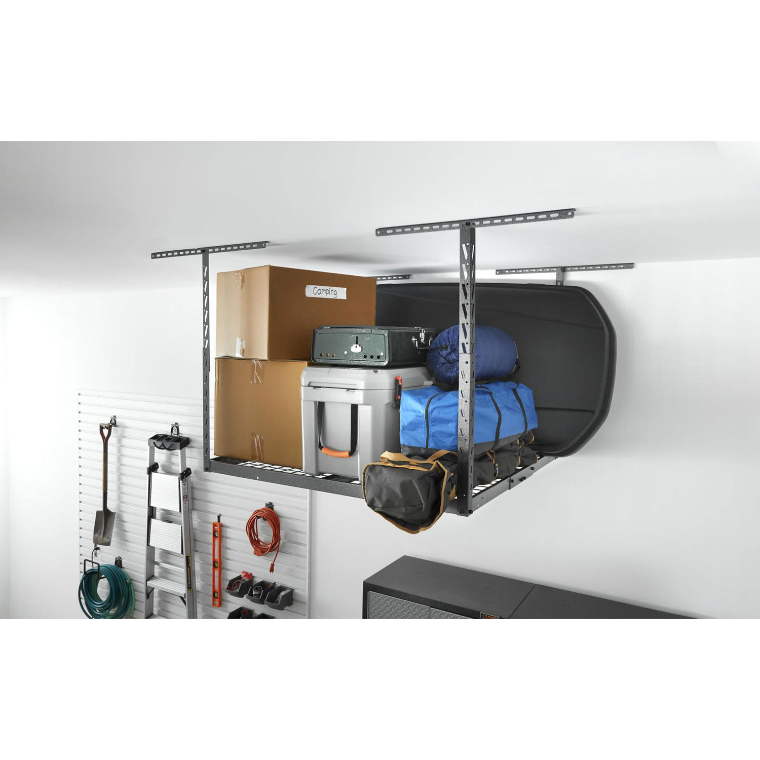 Gladiator Heavy-Duty Steel Rack Storage - Hammered Granite