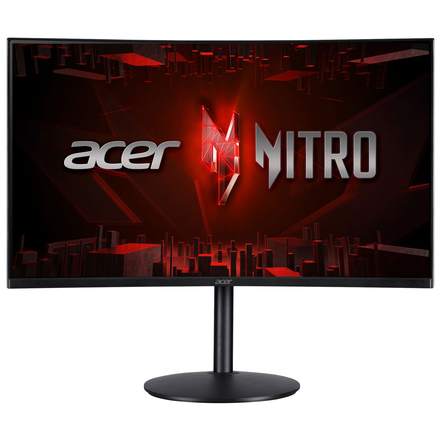 Acer Nitro 31.5" WQHD 165Hz 1ms GTG Curved VA LED FreeSync Gaming Monitor (EI322QUR SBMIIPPHX) - Black
