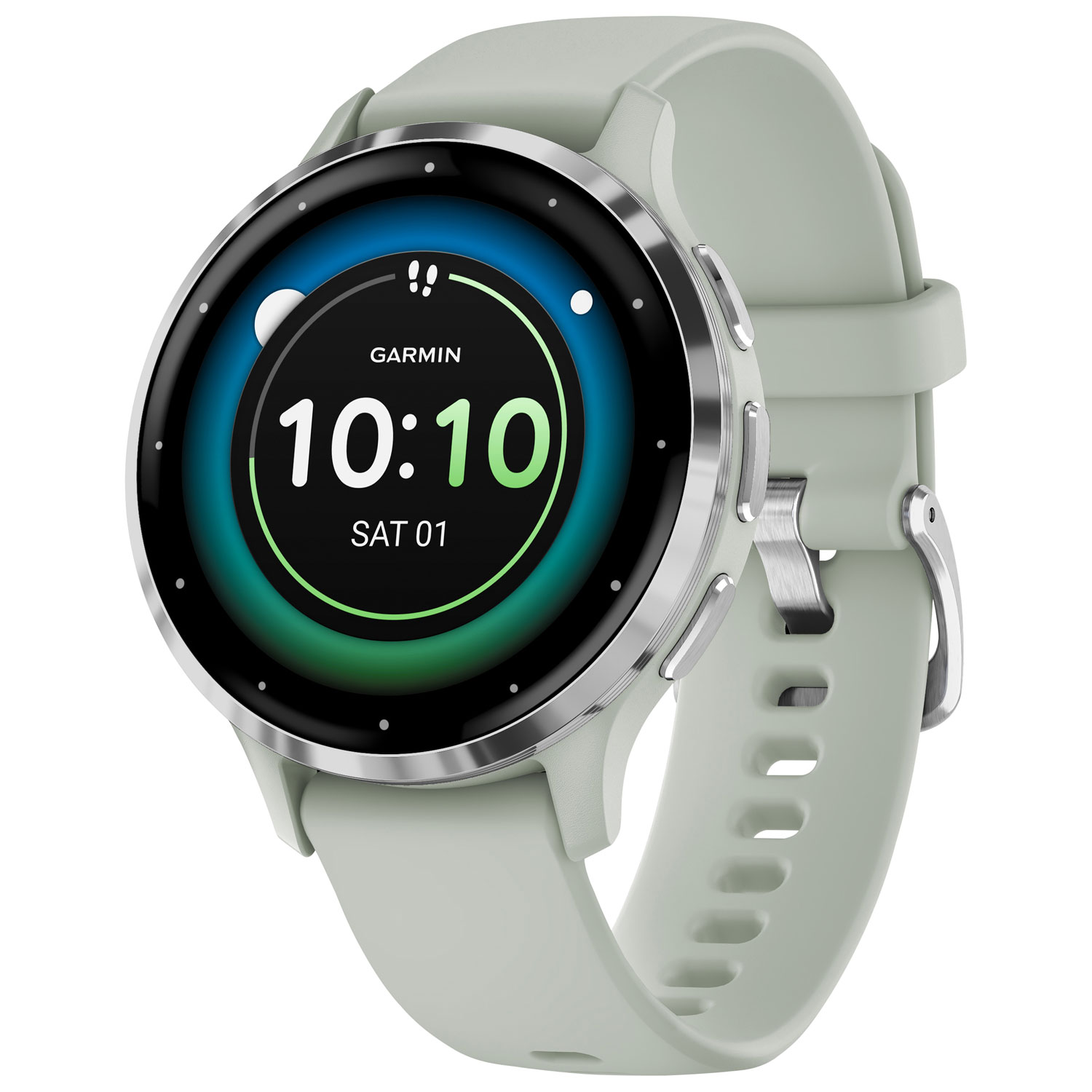 Montre intelligente Bluetooth de 41 mm Venu 3S de Garmin - Gris sauge