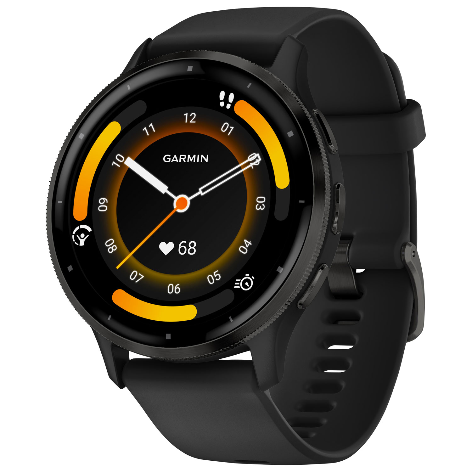 Garmin Venu 3 45mm GPS Smartwatch with Heart Rate Monitor - Black