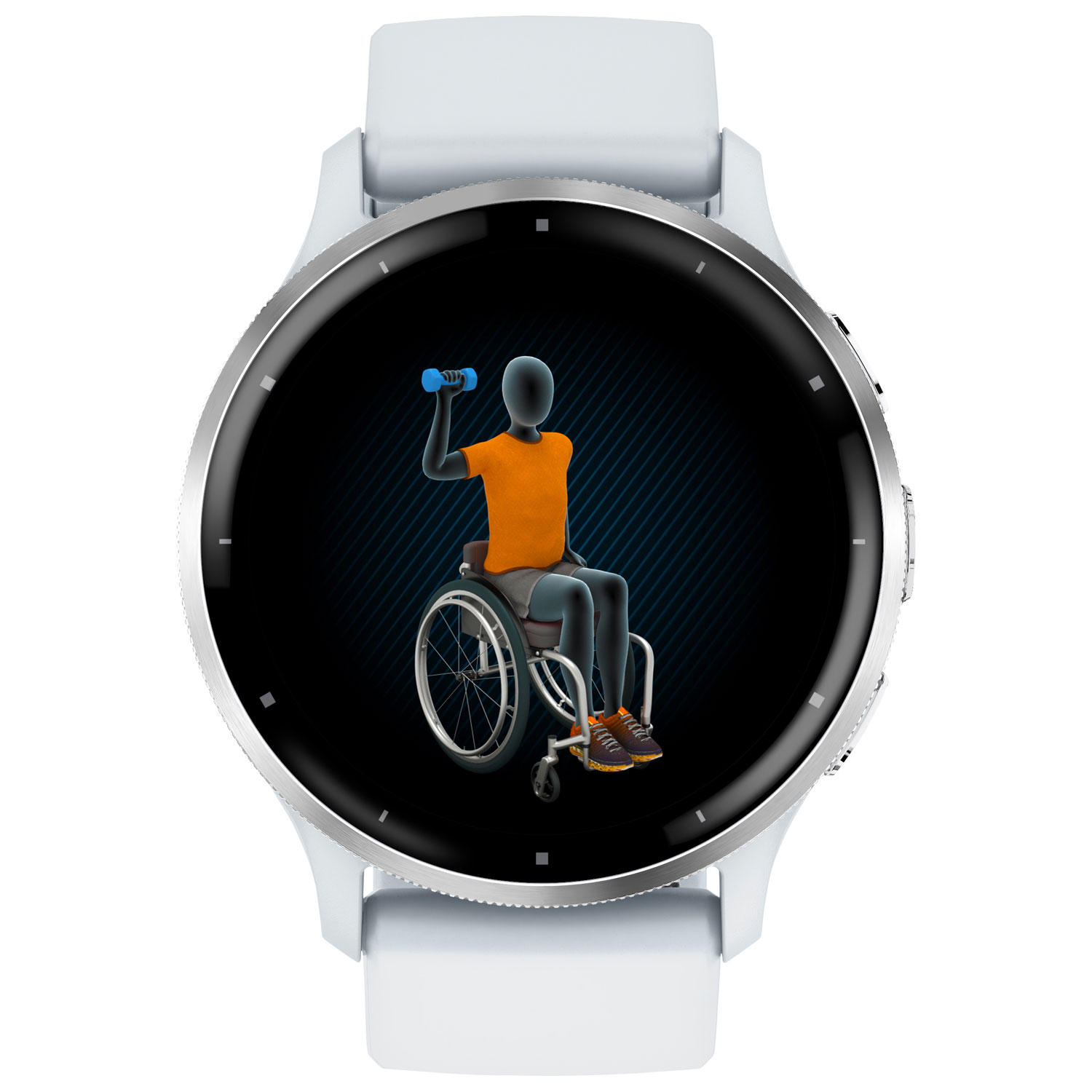 Garmin Venu 3 45mm Bluetooth Smartwatch - White