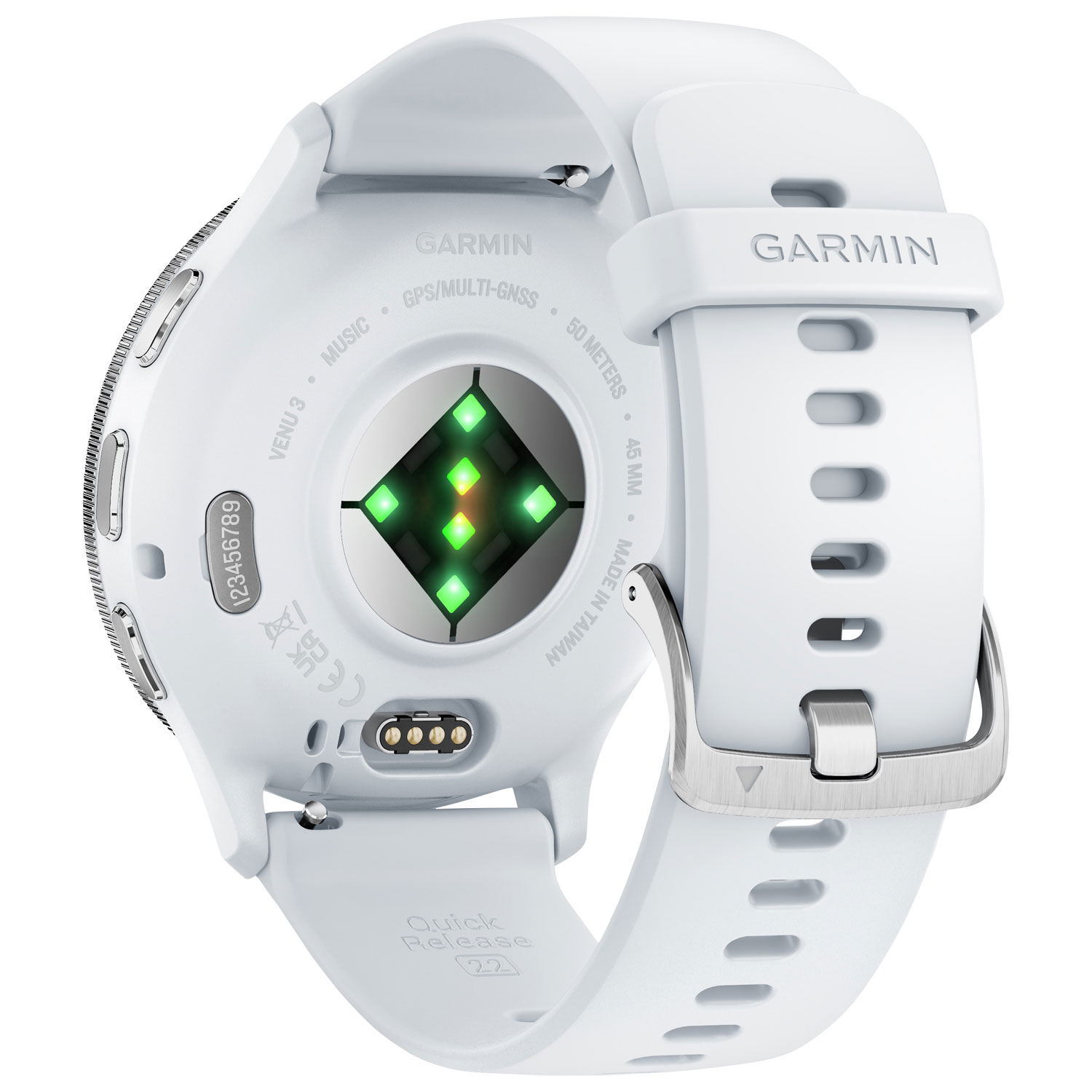Garmin Venu 3 45mm Bluetooth Smartwatch - White