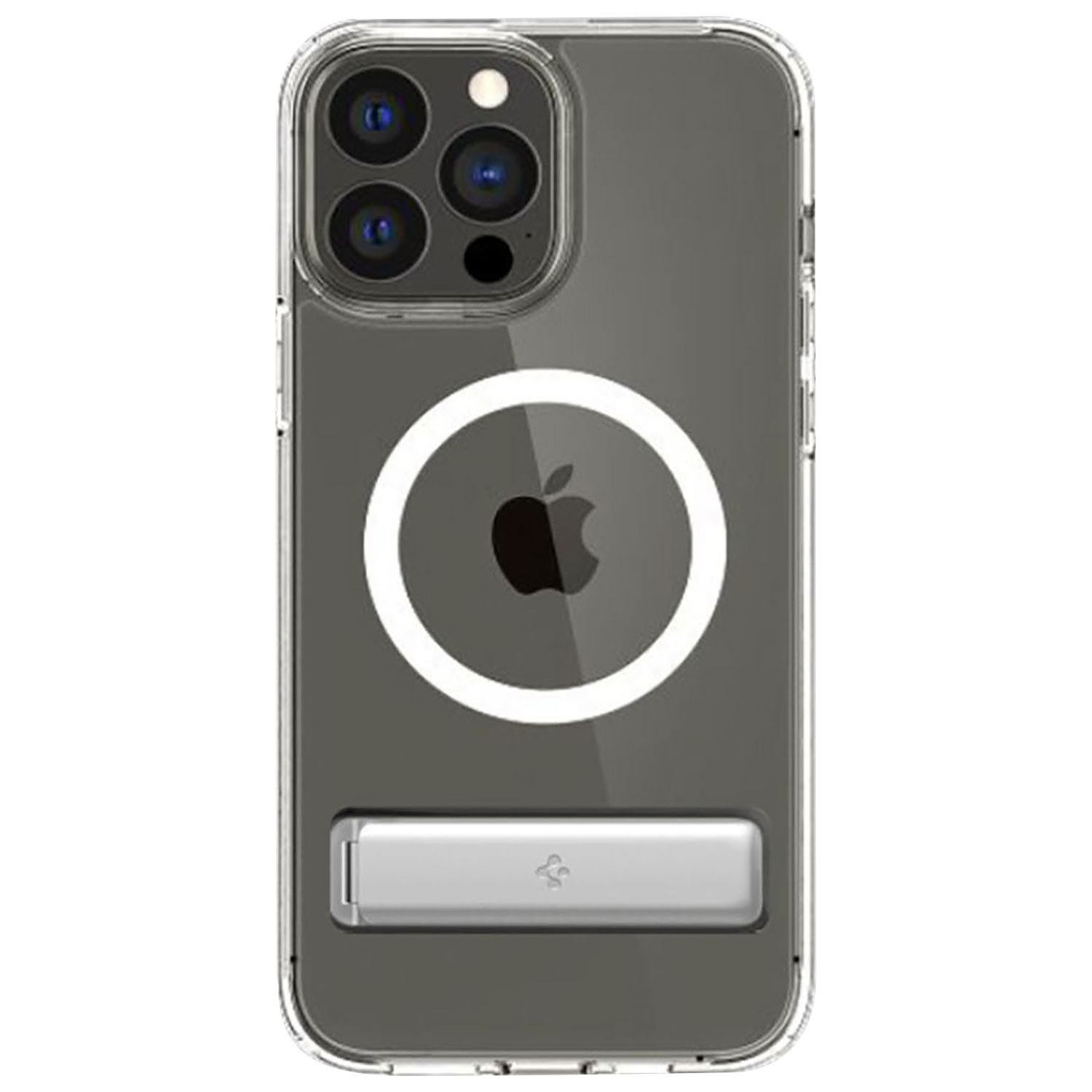 Spigen Slim Armor Essential S MagFit Fitted Hard Shell Case with MagSafe for iPhone 15 Pro - Clear
