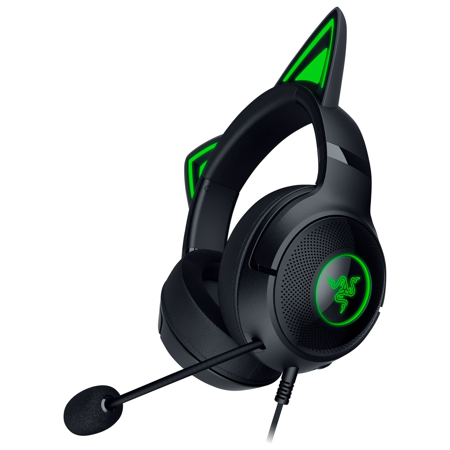Casque de jeu Kraken Kitty V2 de Razer - Noir