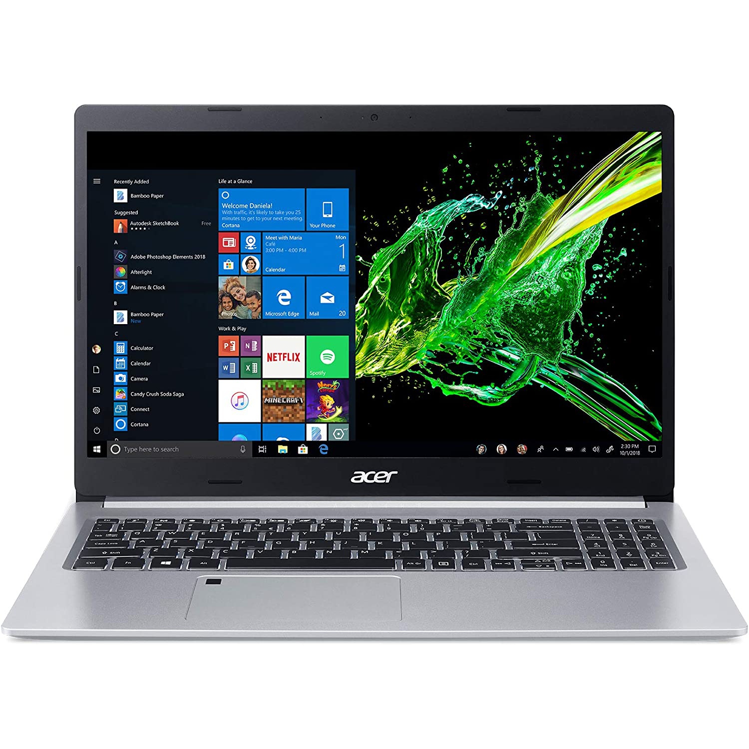 Open Box - Acer 15.6” Aspire 5 laptop (AMD Ryzen 7-5700U/8Gb RAM/512Gb SSD/Windows 11) w/ 1 Year Warranty