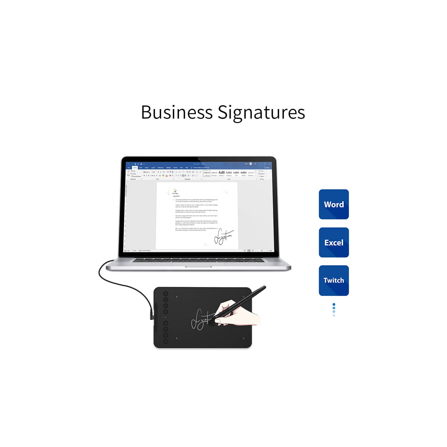 Tablette graphique sans fil Deco mini7 de XPPen; 7 pile au lithium intégrée de 4,37 po pour tablette portative; compatible avec