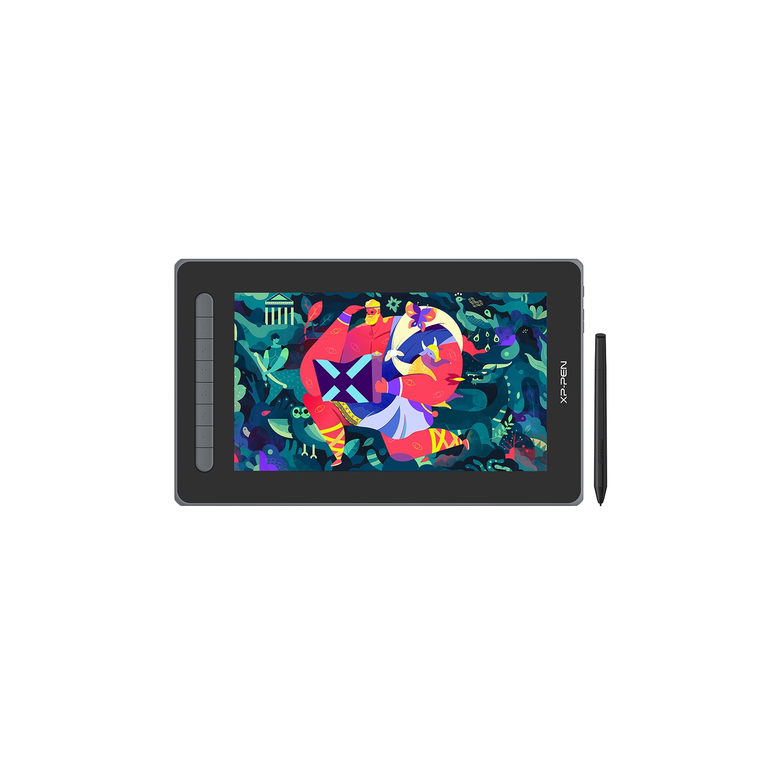 XPPen Artist 12 (Gen 2) Graphic Display 11.9-inch Digital Drawing Anti-glare Screen & 10 Customized Express Keys & USB-C Connection