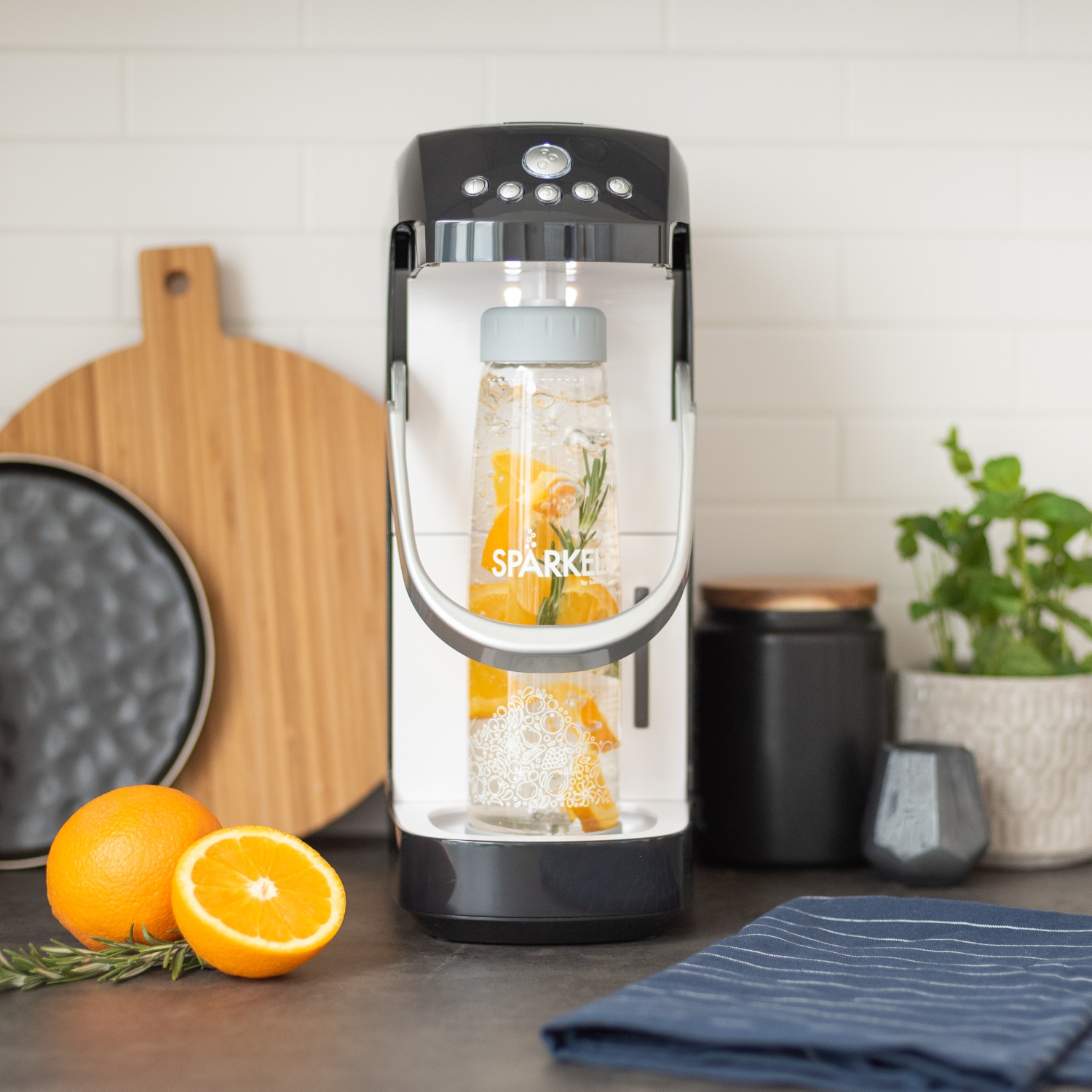 Spärkel Soda Maker Beverage System - Black