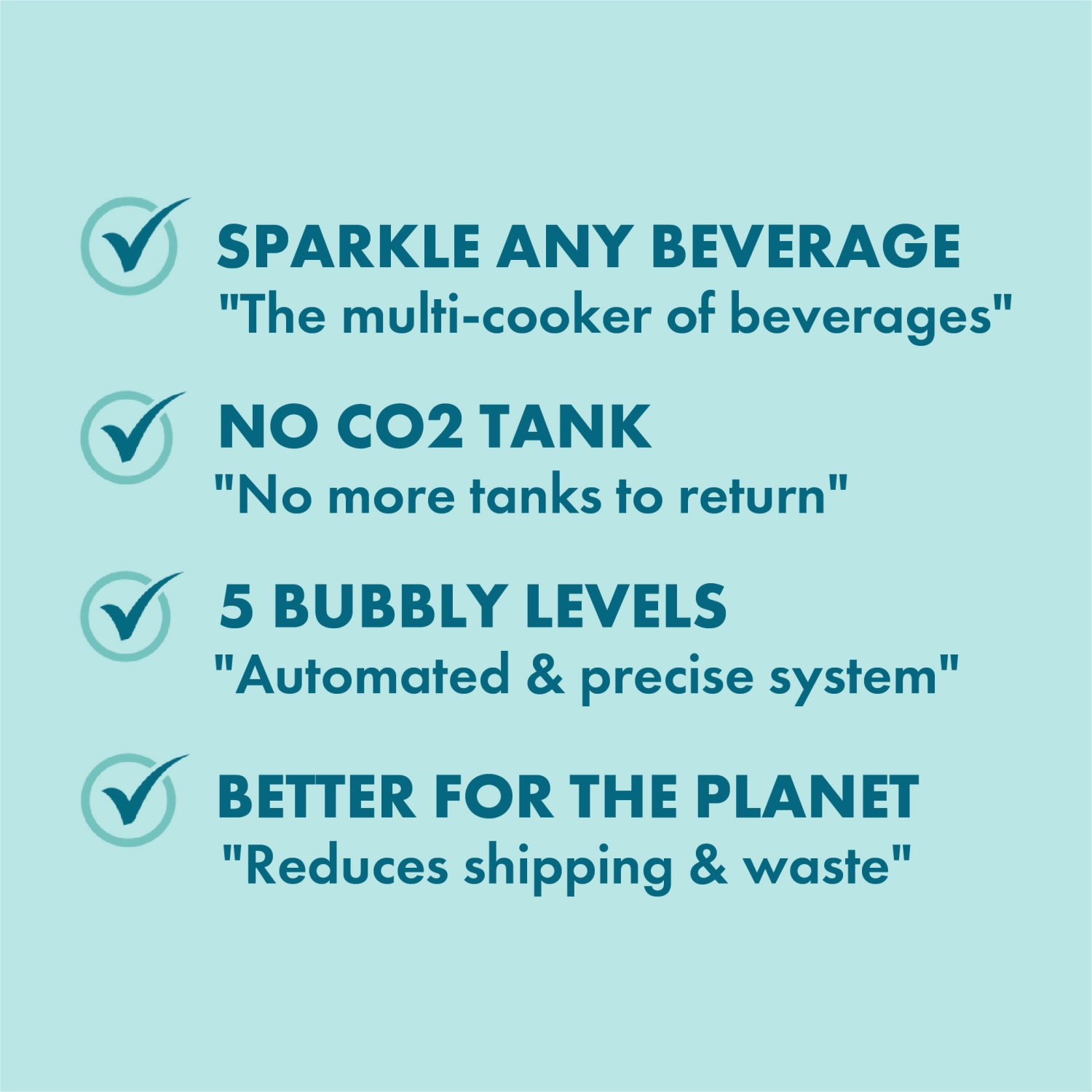 Spärkel Soda Maker Beverage System - Black