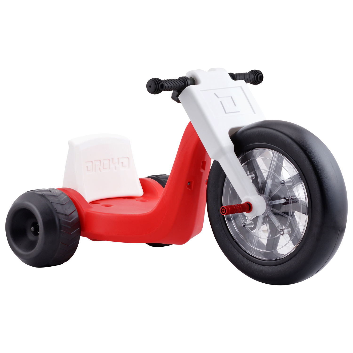 Droyd Romper Ride-On Toy Electric Bike - Ages 3+ - Red/White - Only at Best Buy