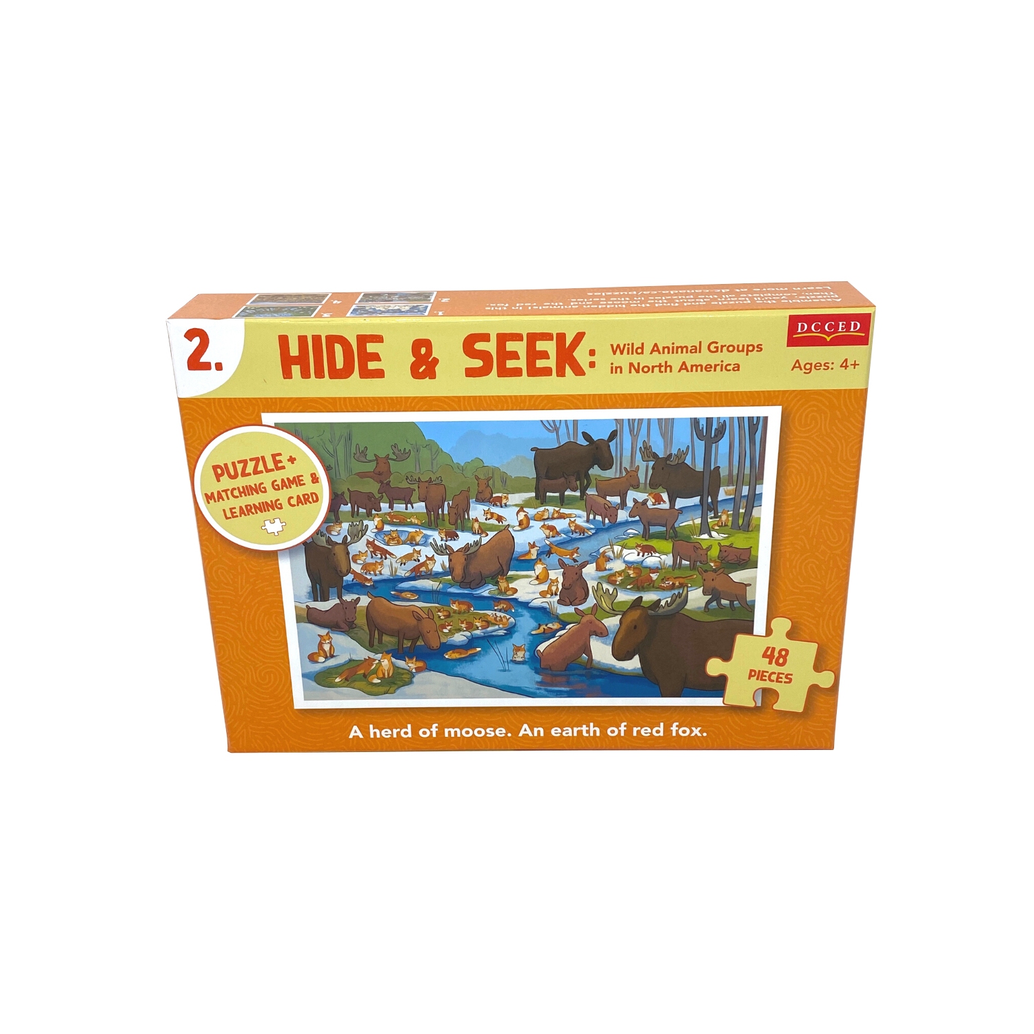 Hide and Seek Puzzle – Moose