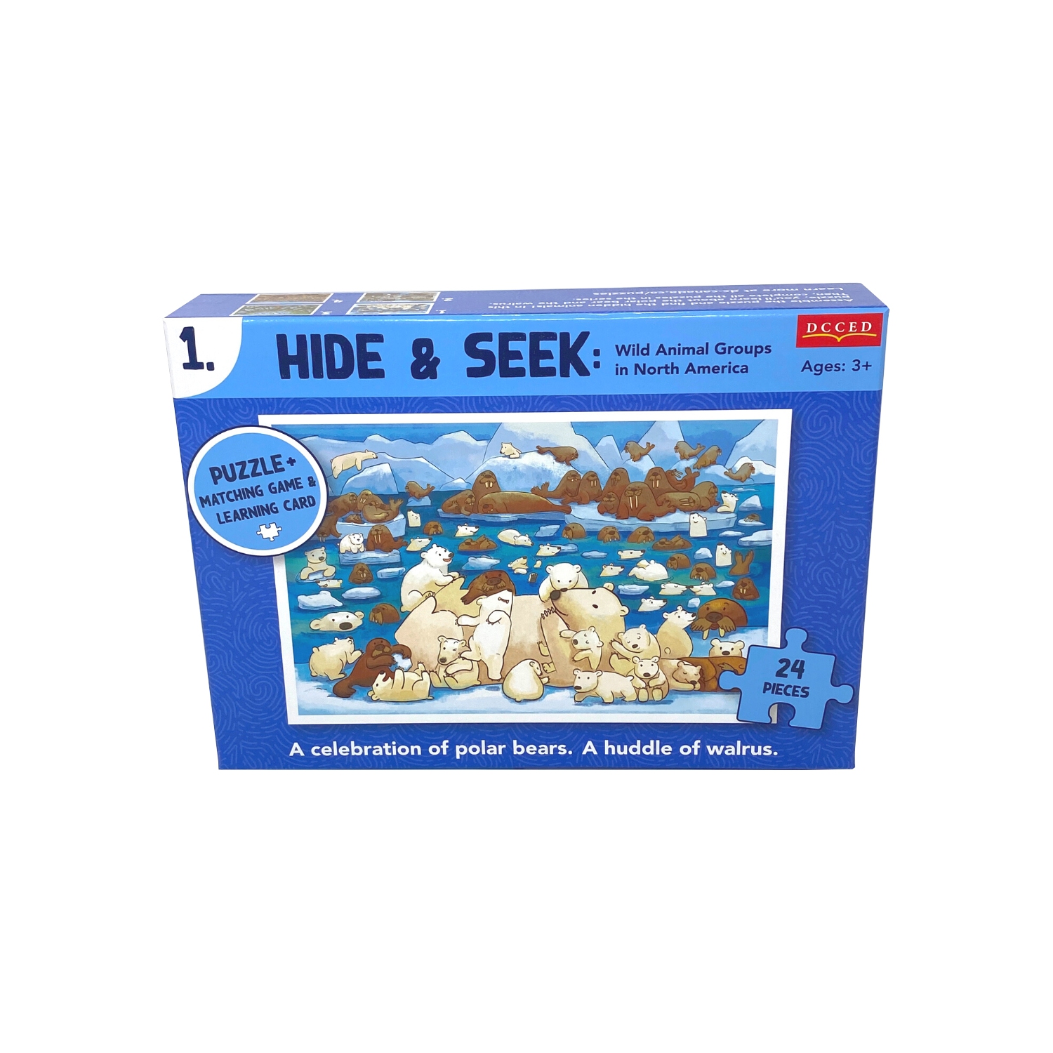 Hide and Seek Puzzle – Polar Bear